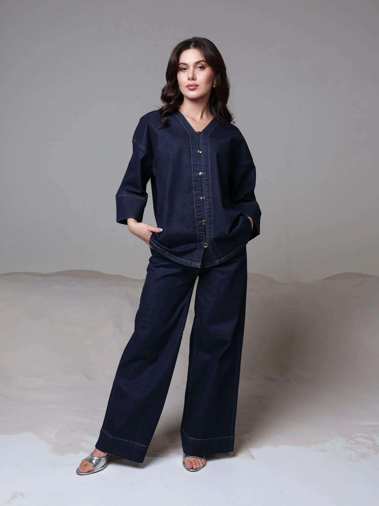 Enzo Denim Pants - Image 3