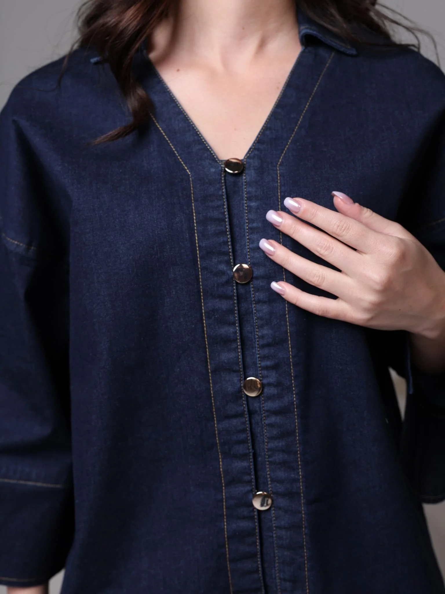 Enzo Denim Shirt - Image 2