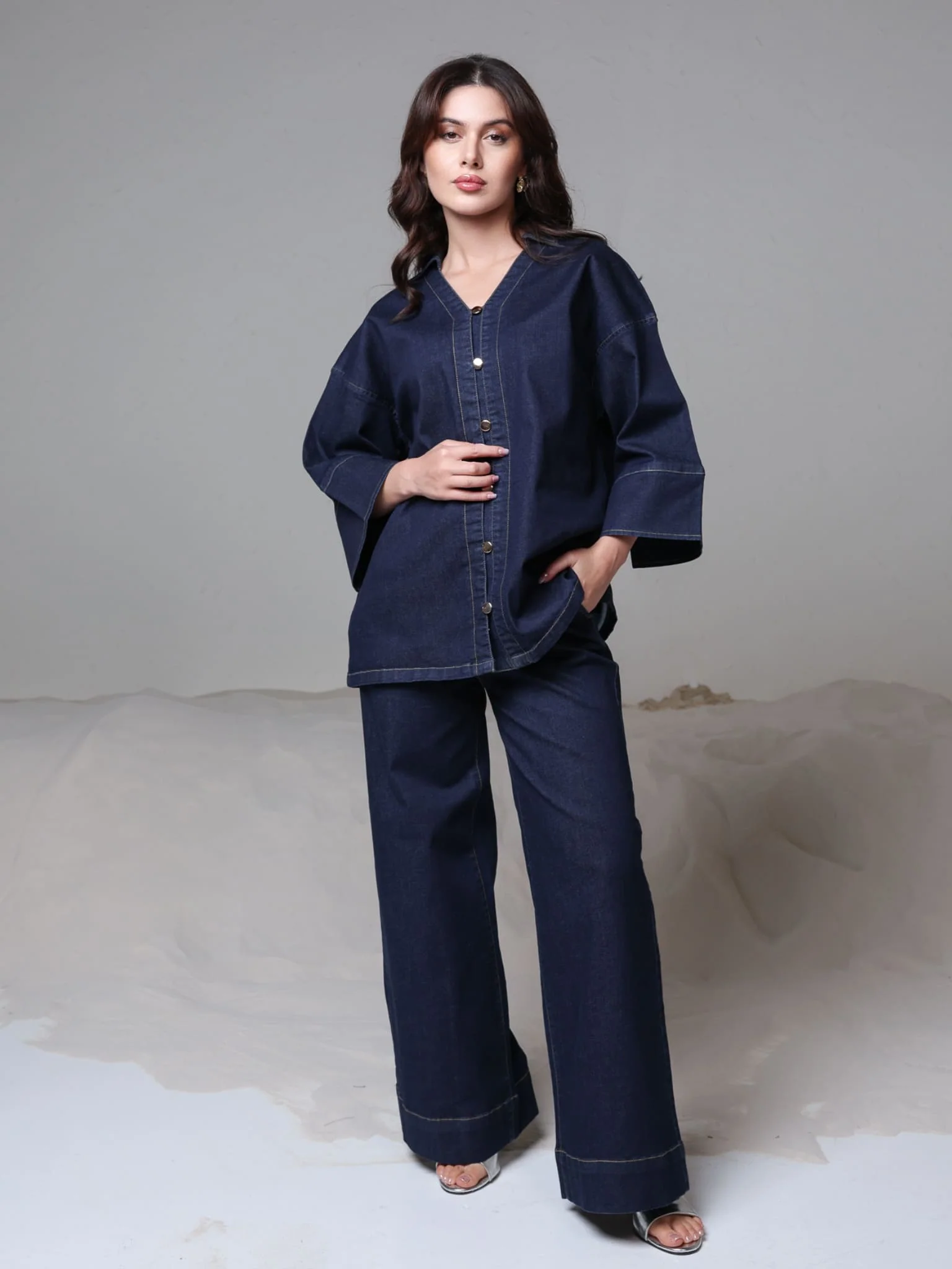 Enzo Denim Shirt - Image 7