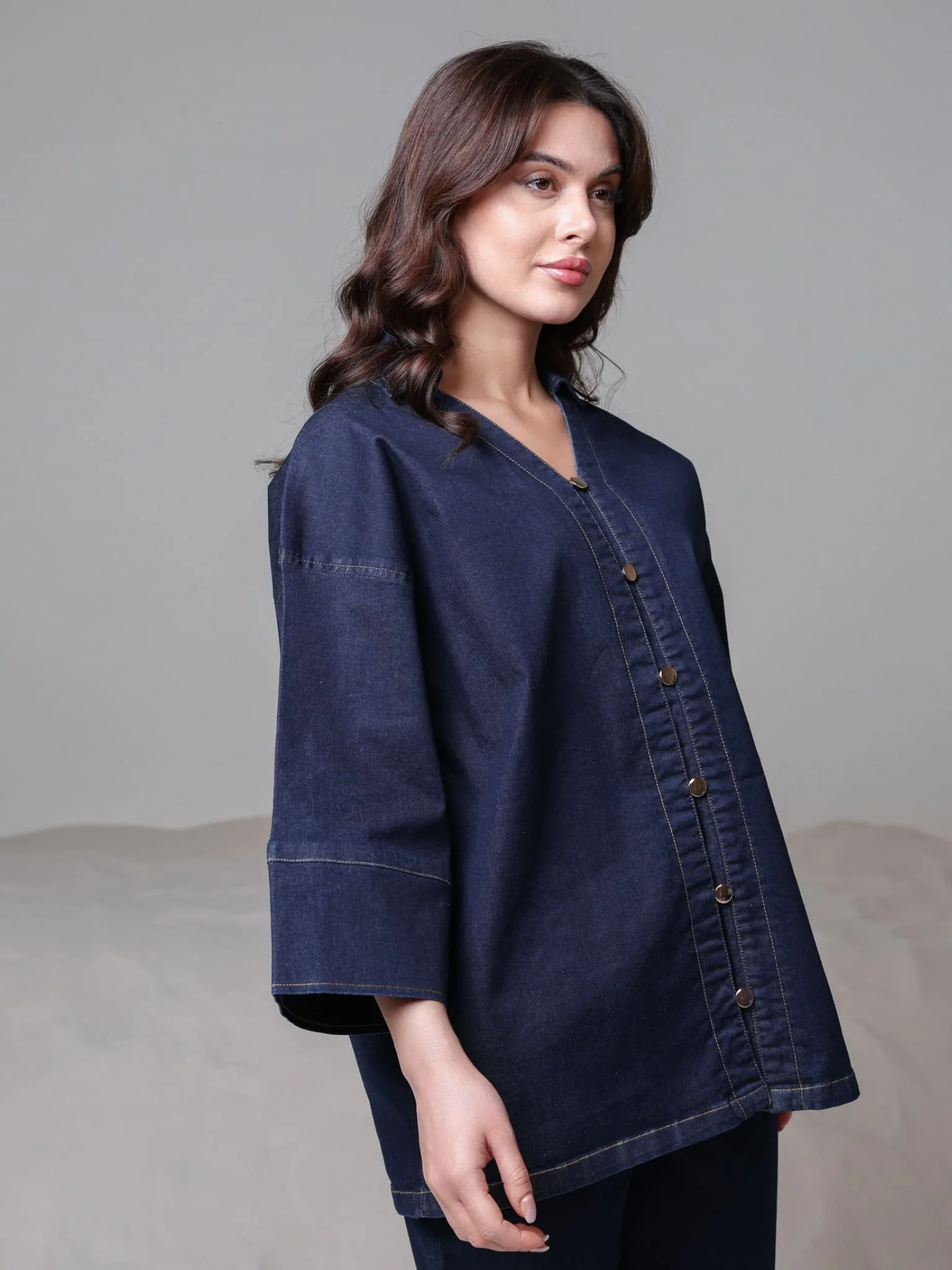 Enzo Denim Shirt - Image 9