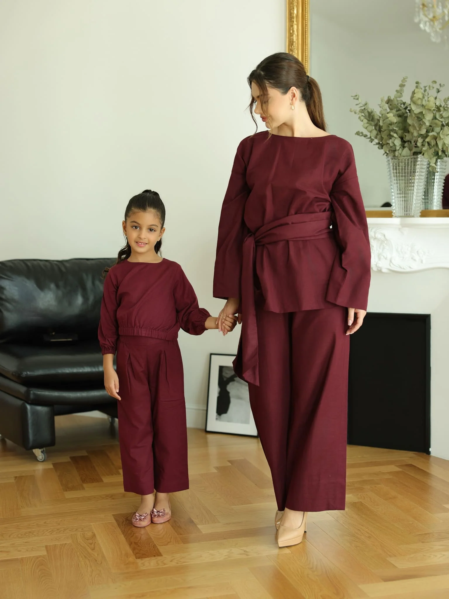 Ersal Maroon Co Ord Set - Image 7