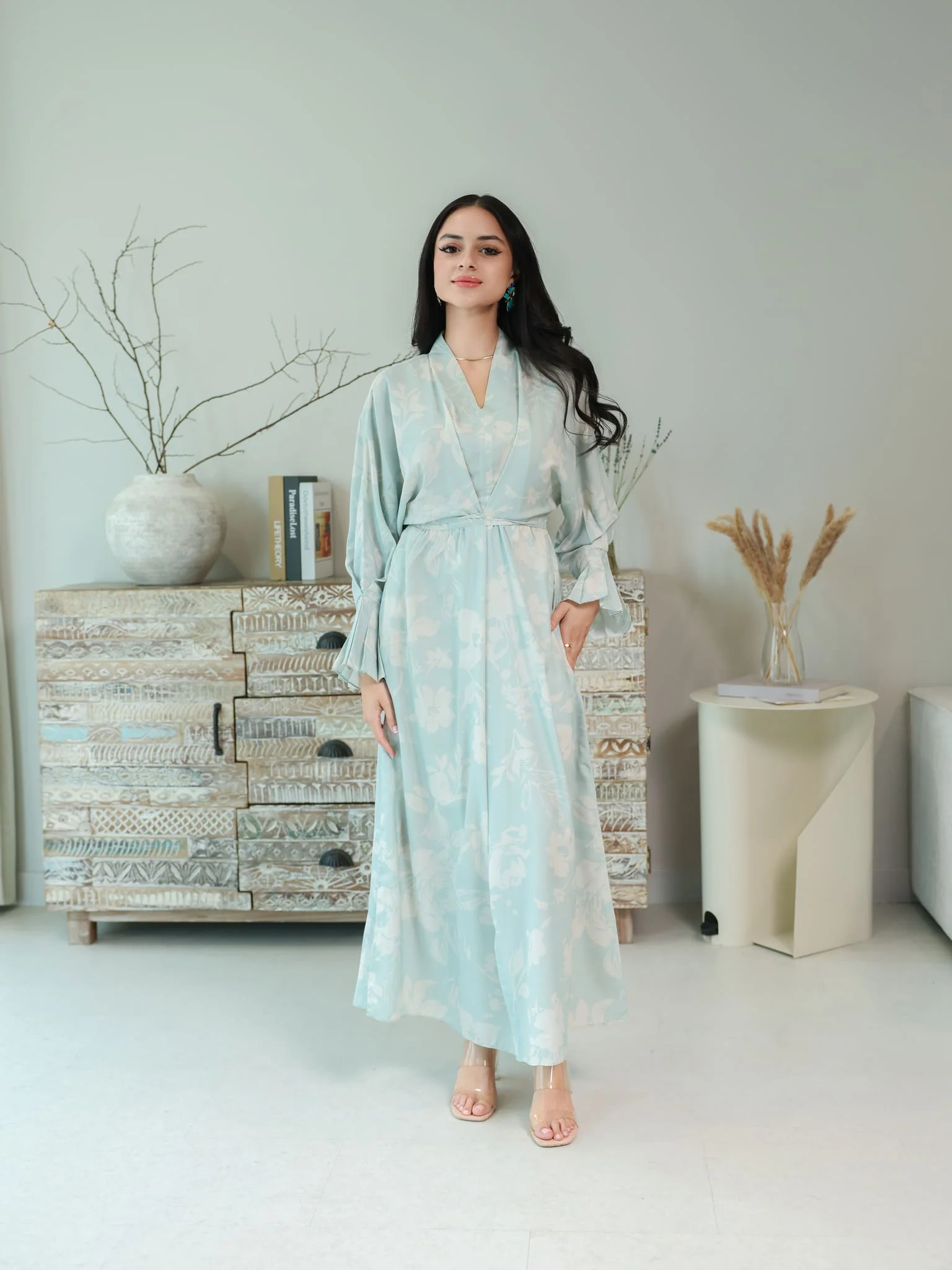 Everglen String Long Dress - Image 8