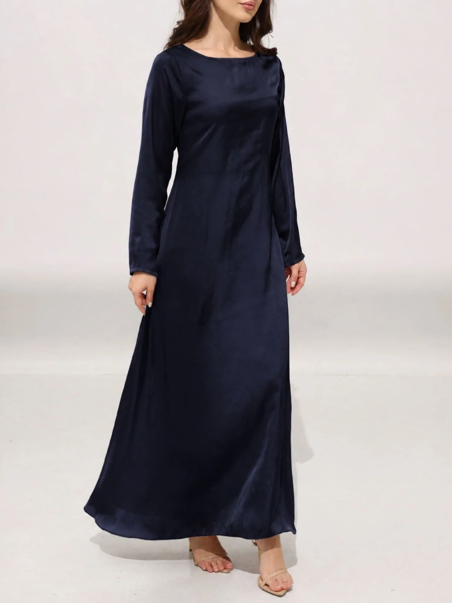 Ferisha Blue Embellished Cape And Dress - Image 13