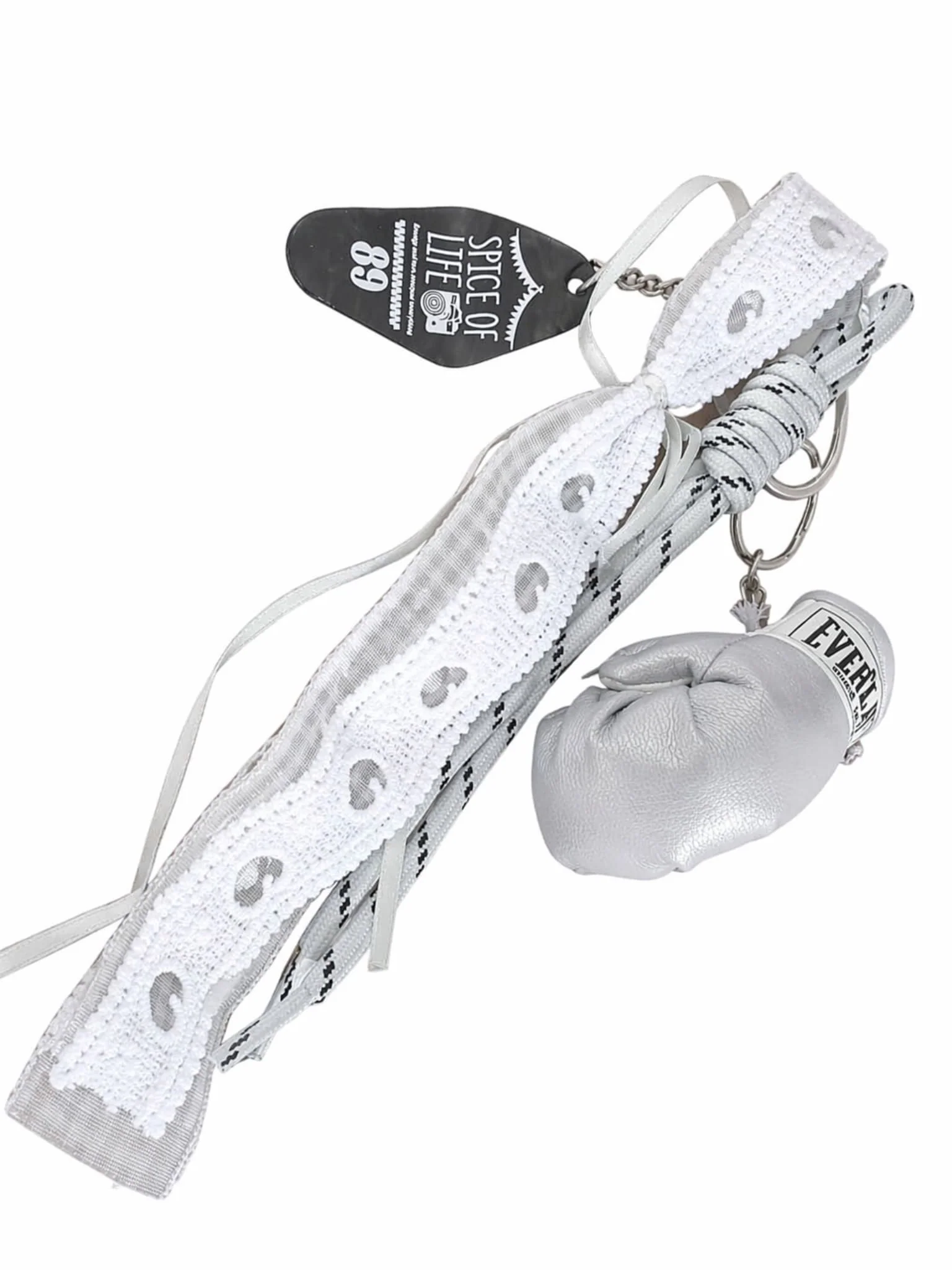 Fitness Sports Silver Bag Charm - Image 3