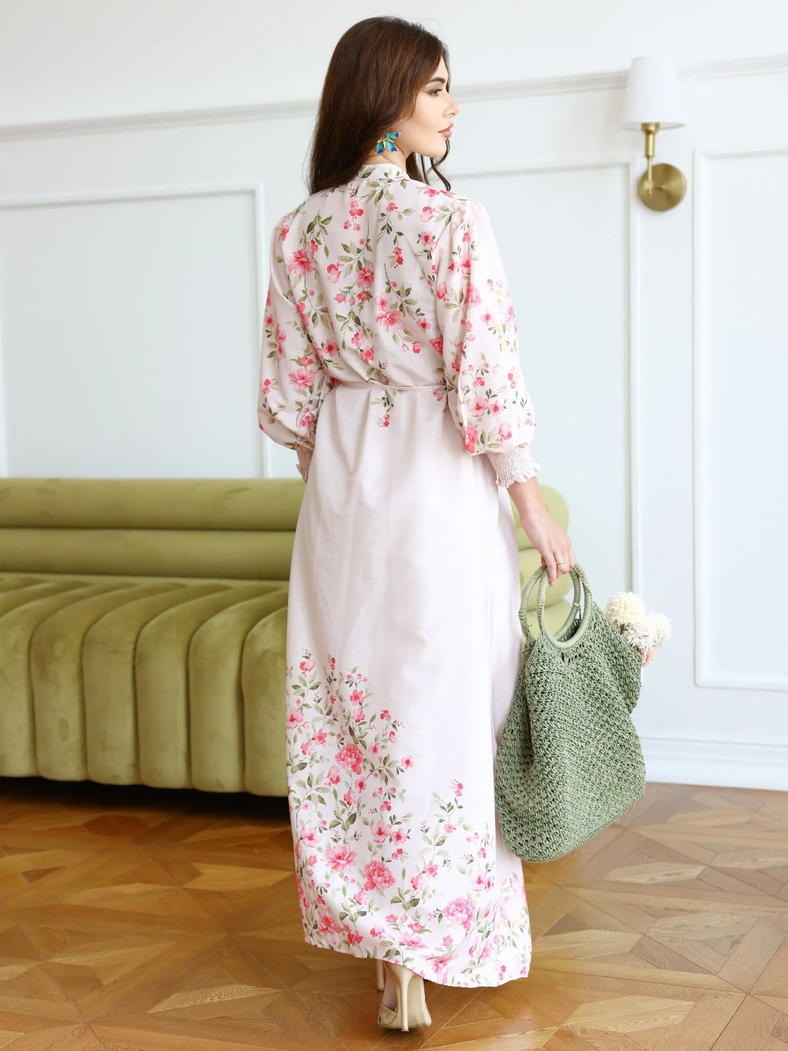Fleur Essence Long Dress - Image 5