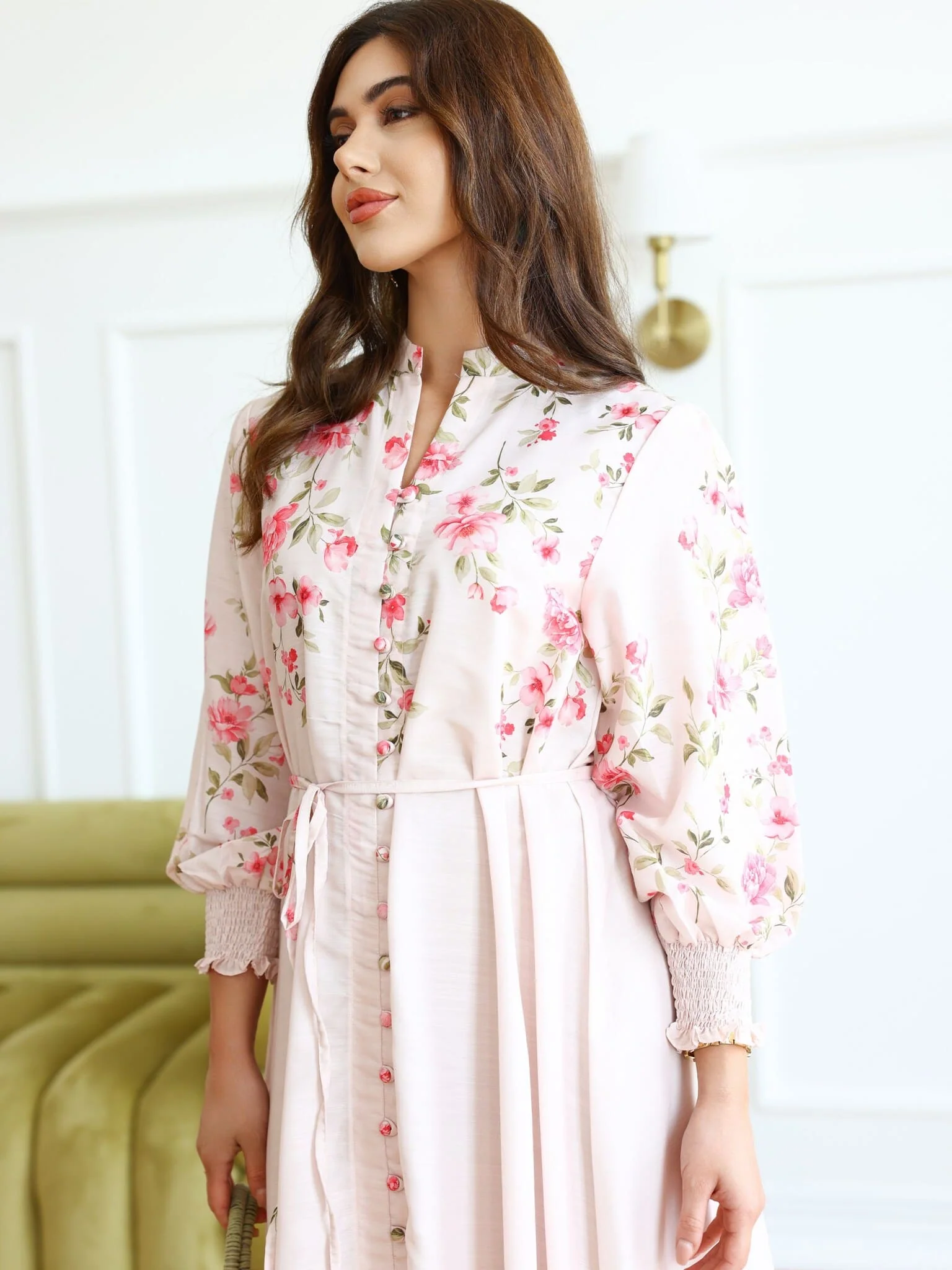 Fleur Essence Long Dress - Image 9
