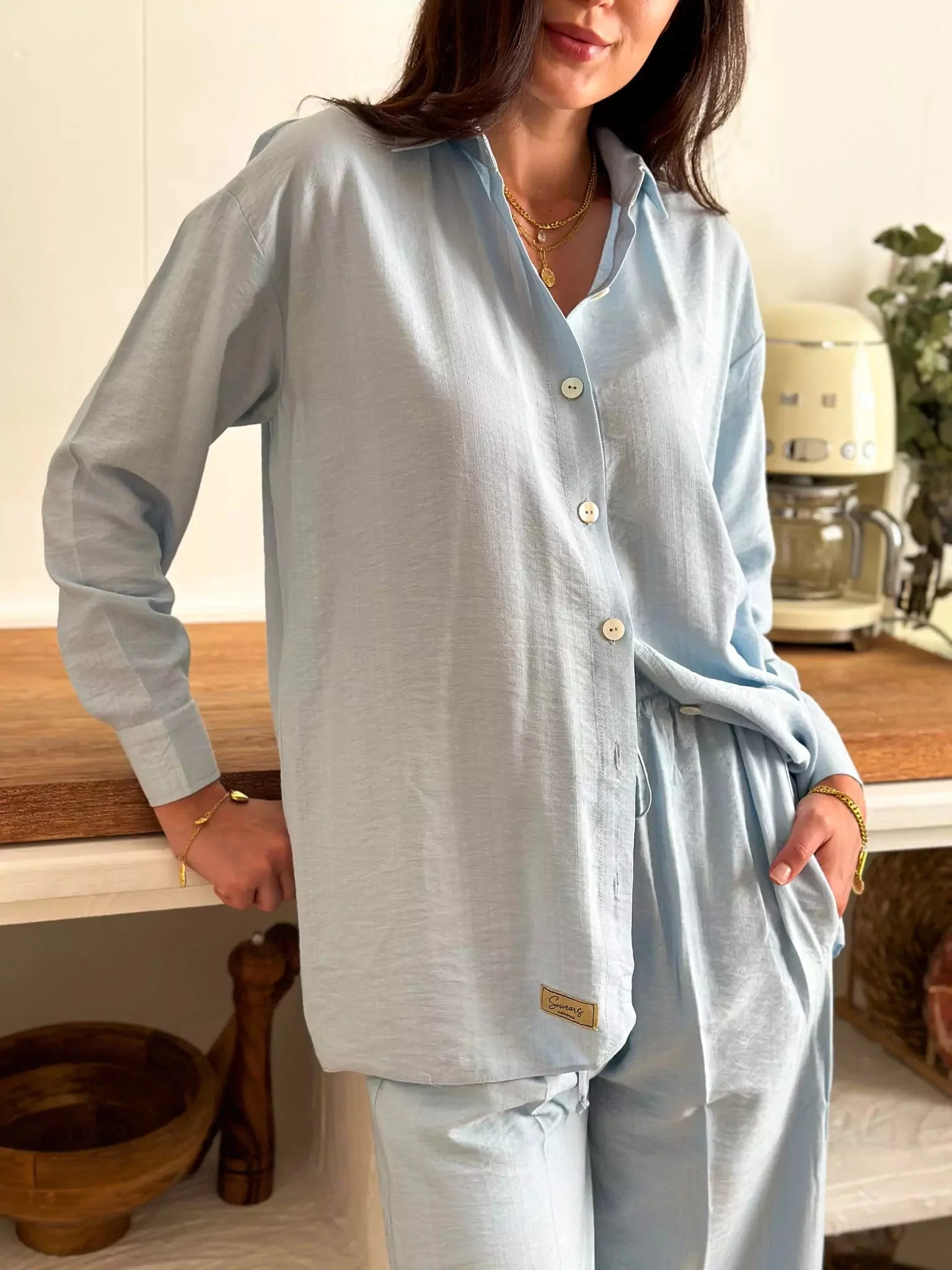 Freedom Blue Co Ord Set - Image 4