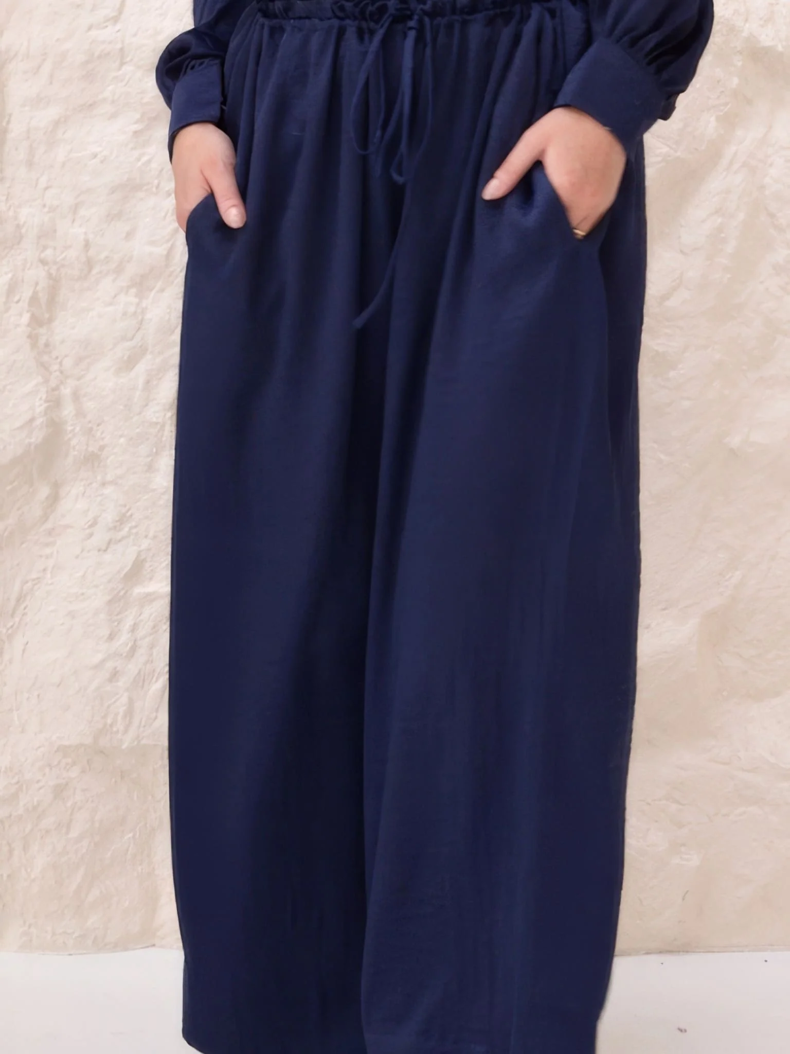 Geneva Blue Soft Silk Co Ord Set - Image 5