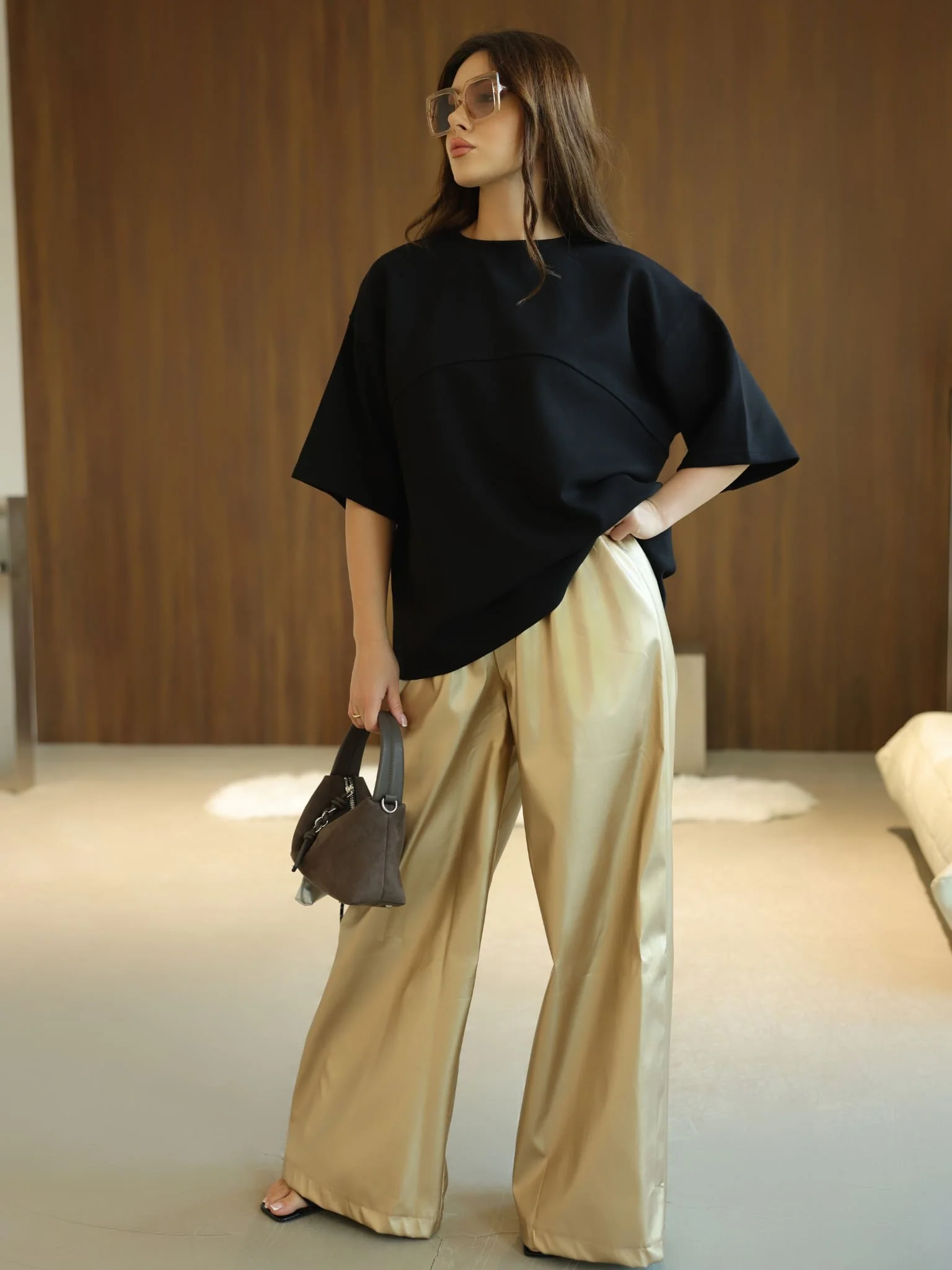 Gold Party Pants