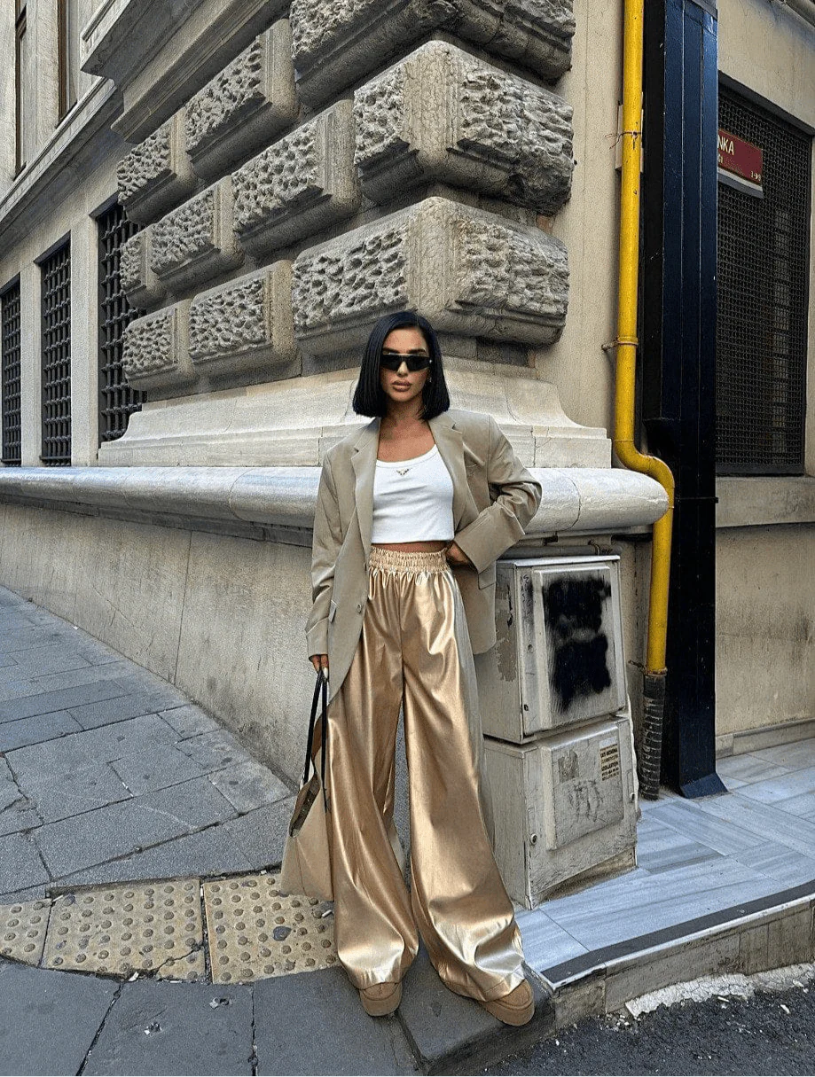 Gold Party Pants - Image 11