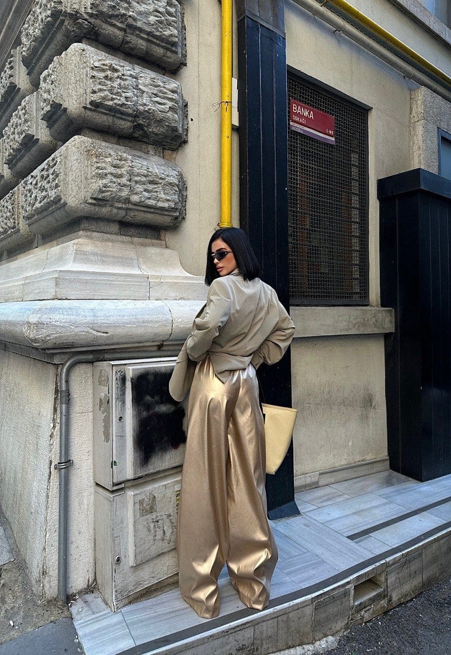 Gold Party Pants - Image 4