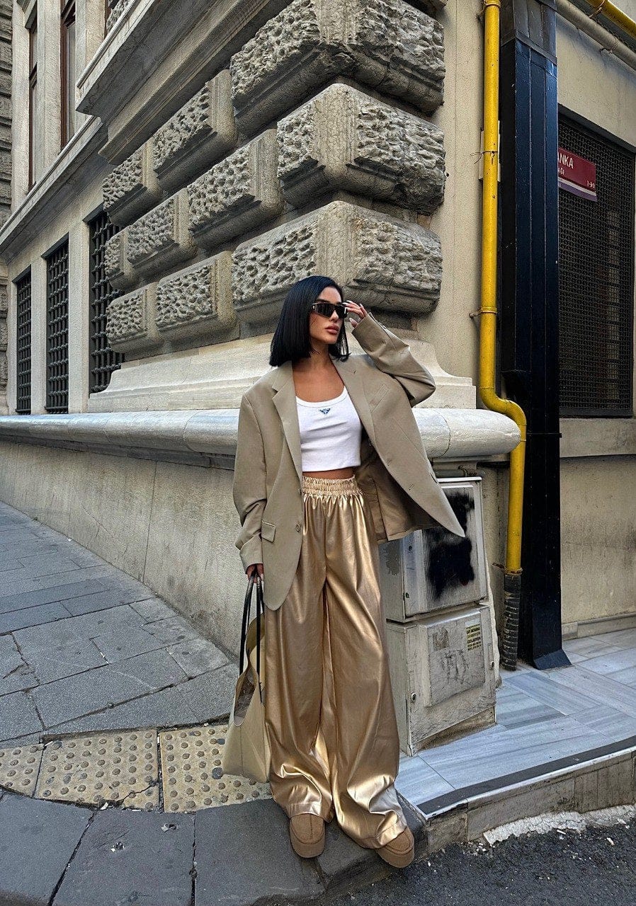 Gold Party Pants - Image 7