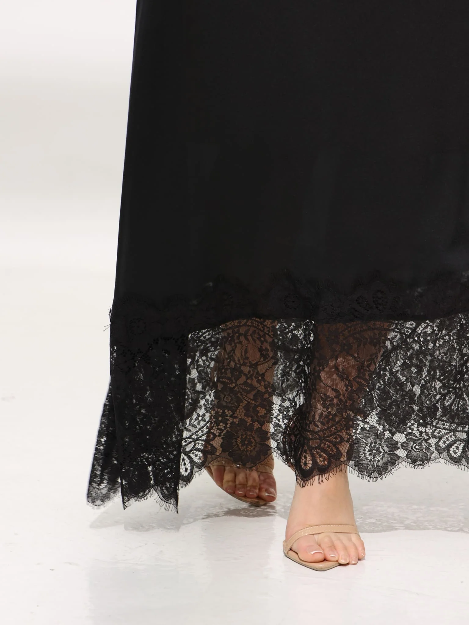 Harlyn Black Lace Skirt - Image 2