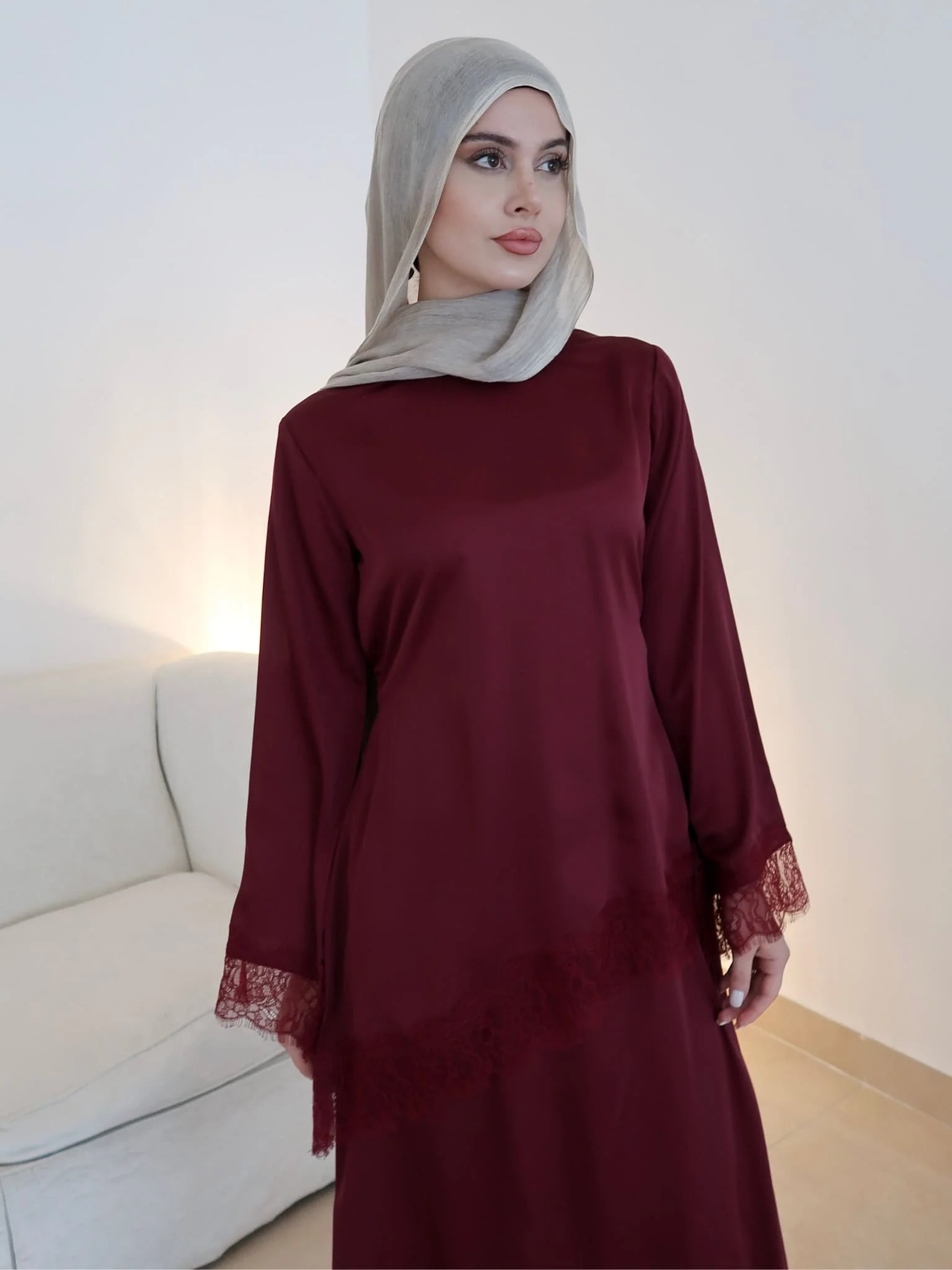Harlyn Plum Lace Shirt - Image 15