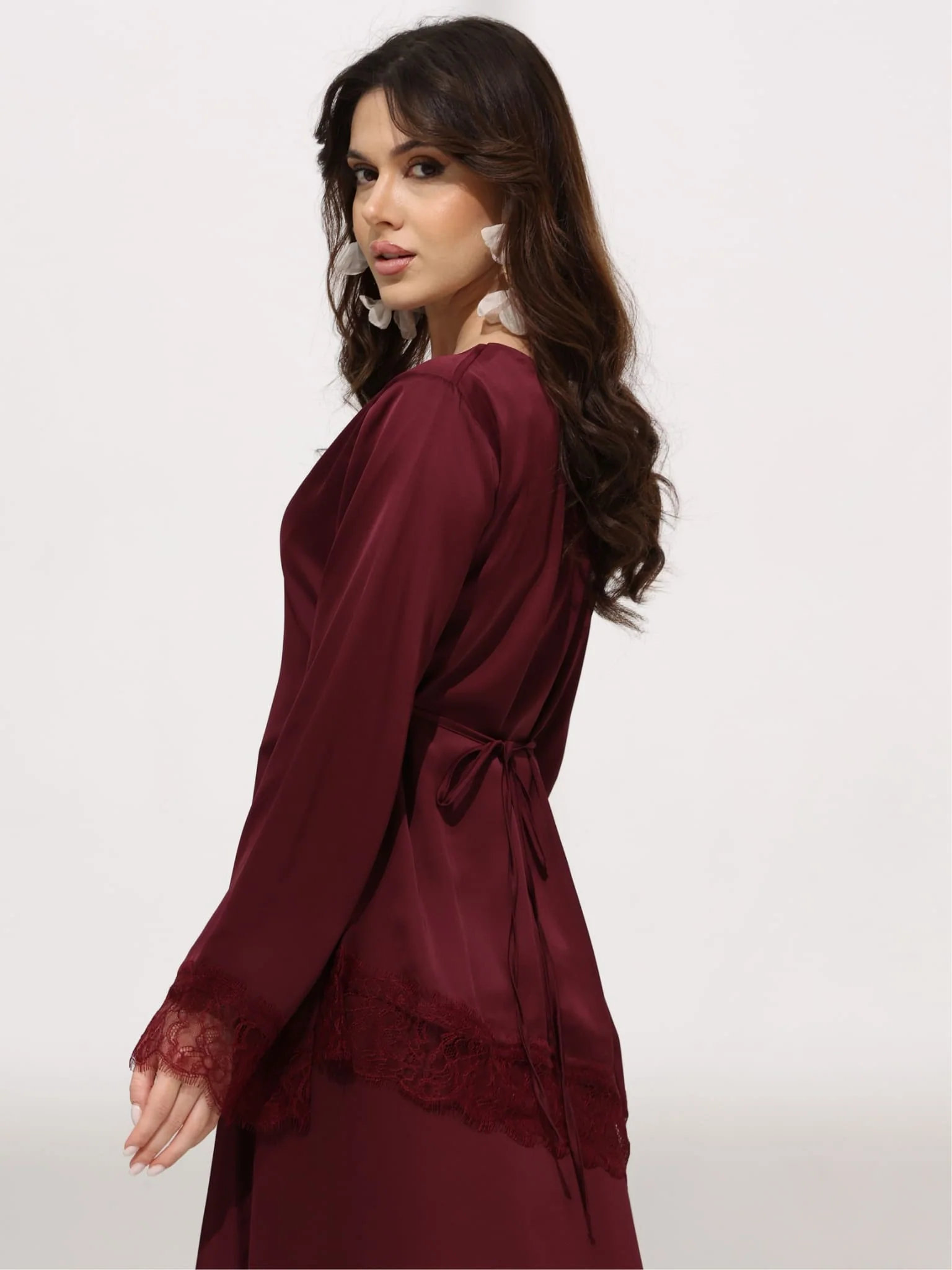 Harlyn Plum Lace Shirt - Image 5