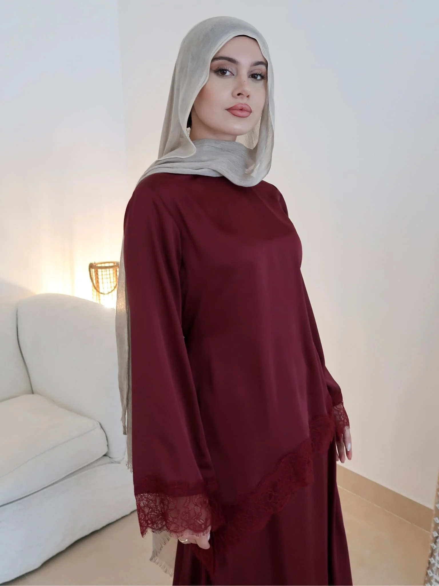 Harlyn Plum Lace Shirt - Image 7