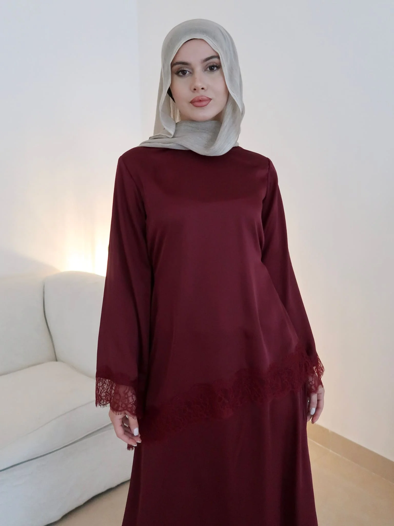 Harlyn Plum Lace Shirt - Image 9