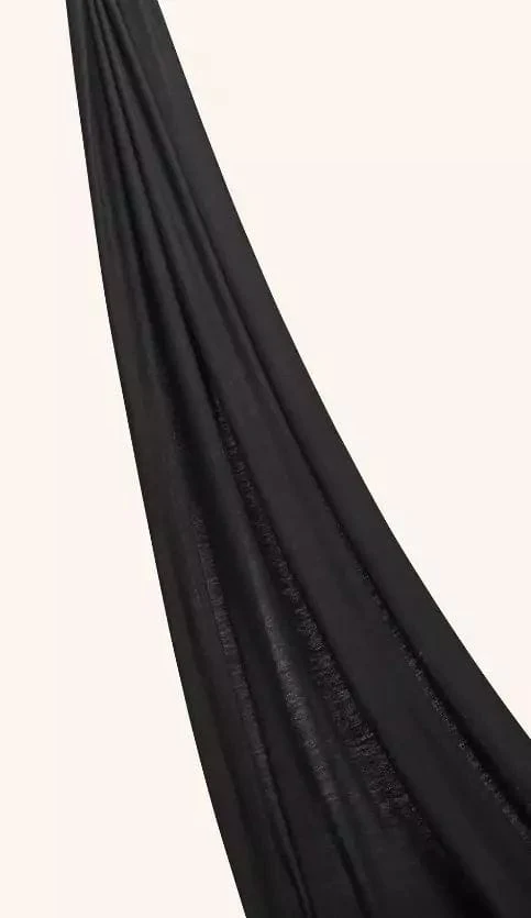 Jersey Hijab - Black - Image 3