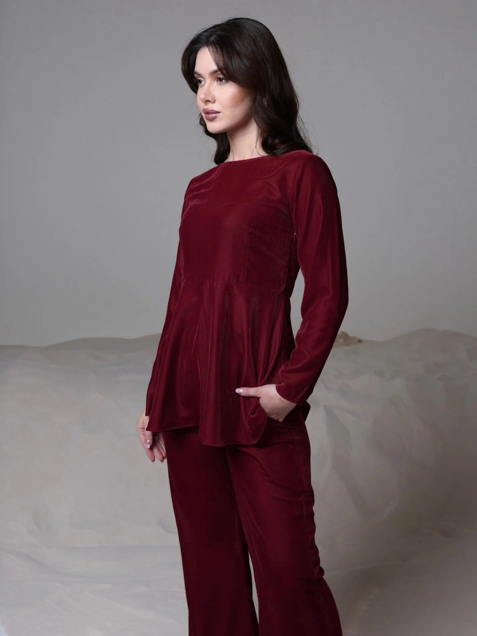Kezy Velvet Co Ord Set - Image 4