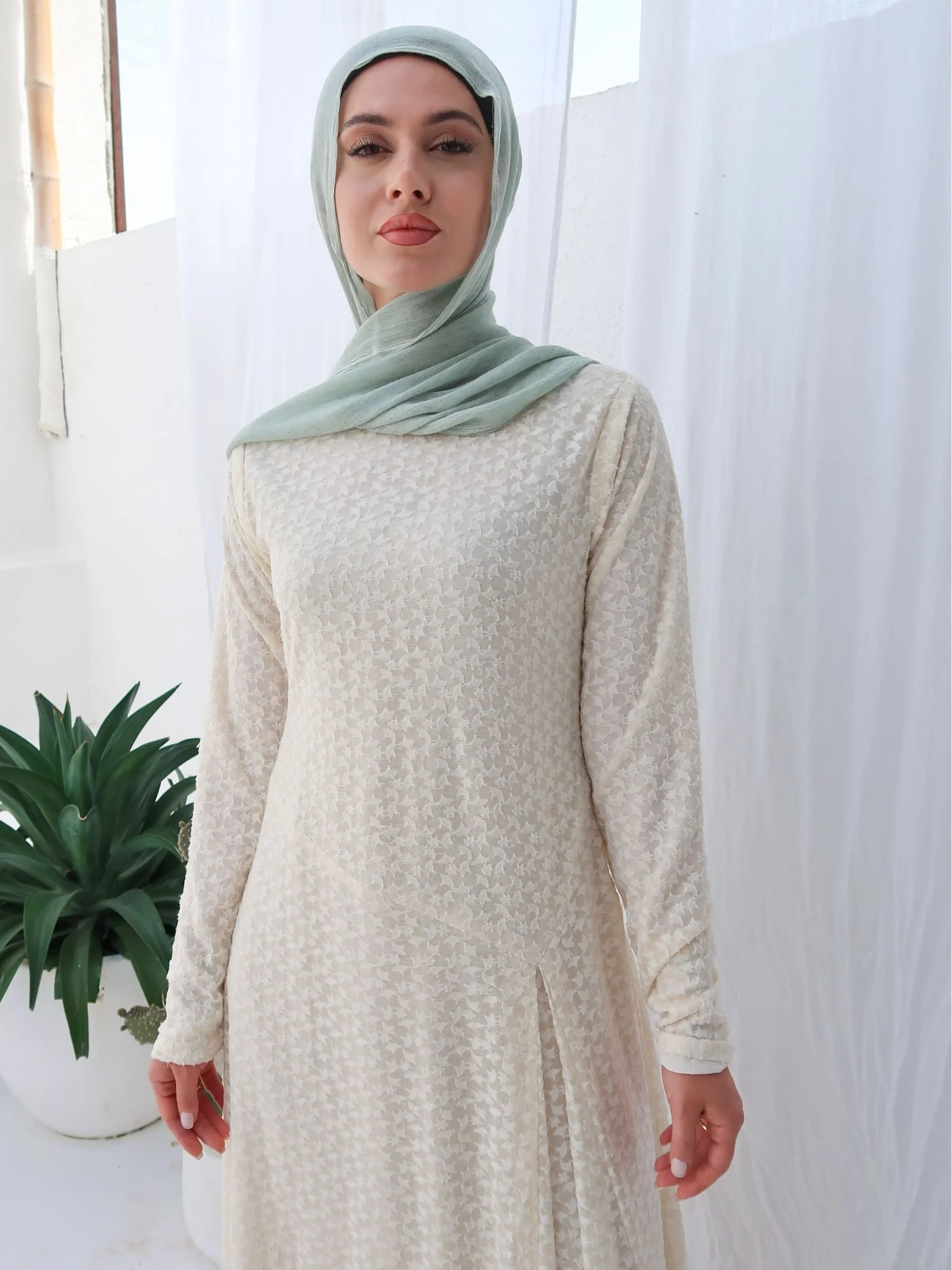 Lavor Net Long Dress - Image 11
