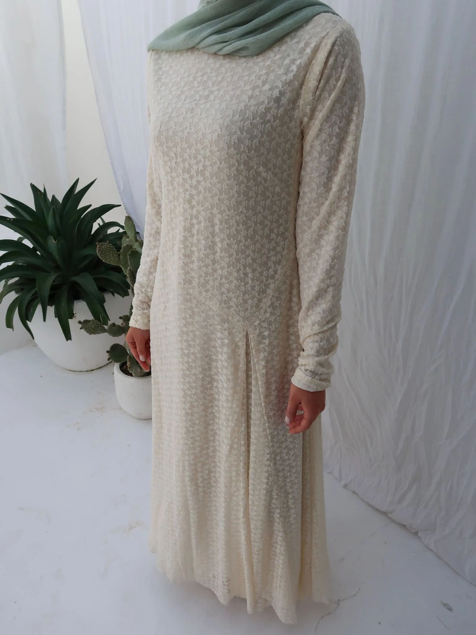 Lavor Net Long Dress - Image 2