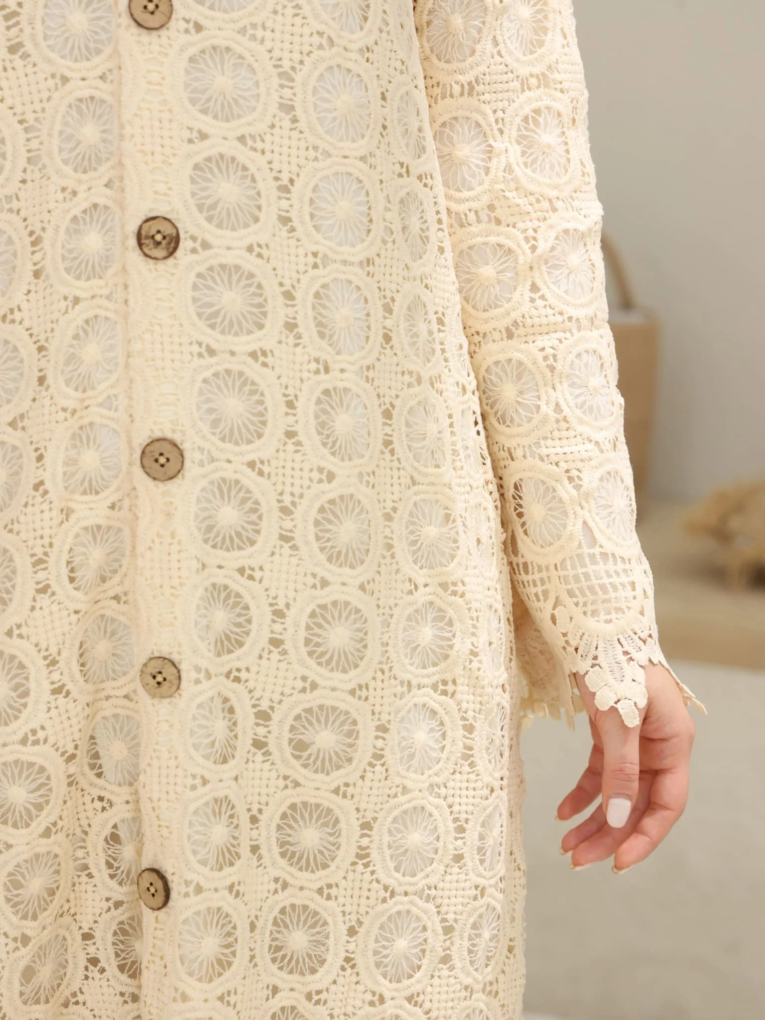Lilium Crochet Long Dress - Image 2