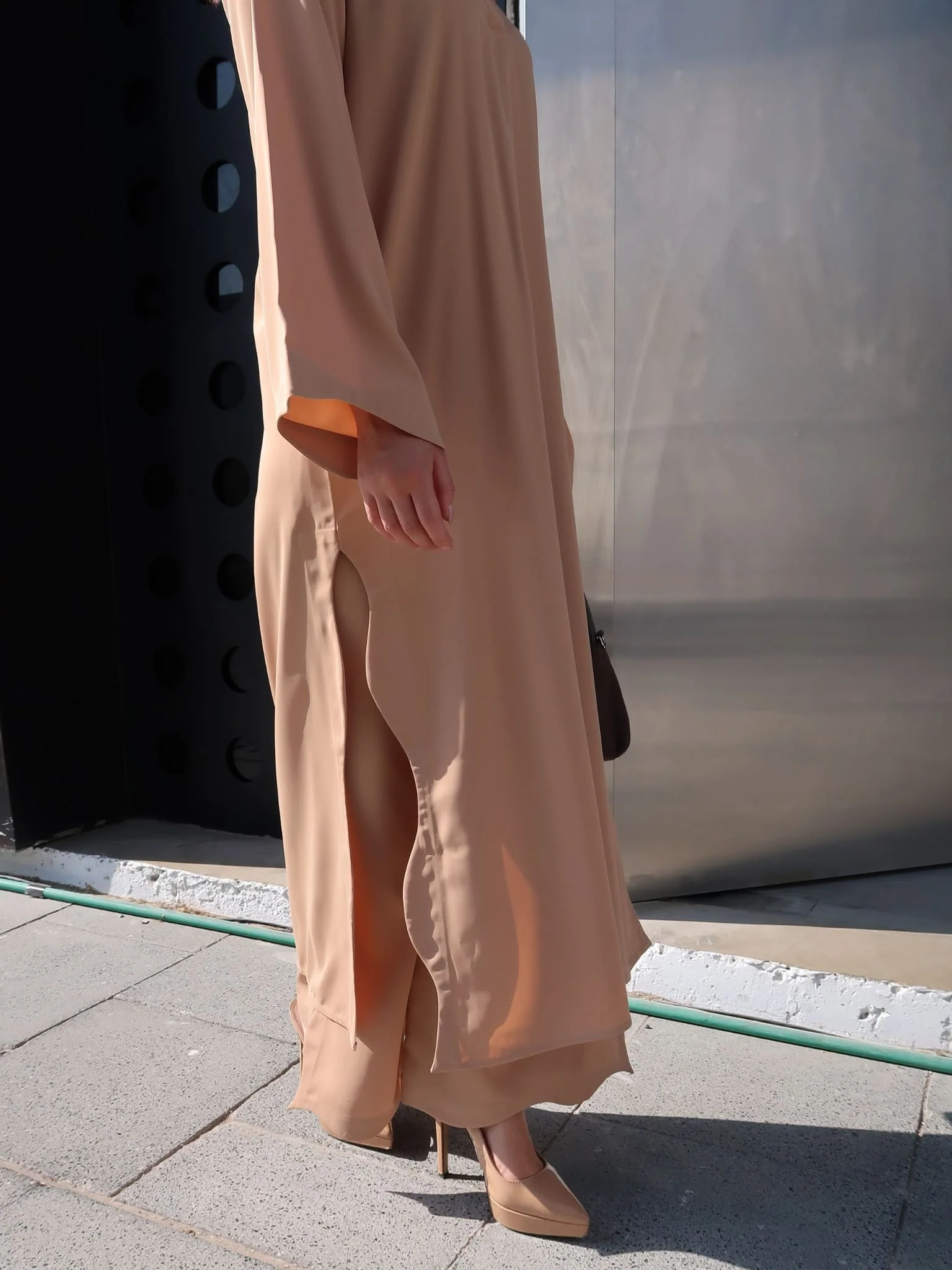 Lyric Swirl Twirl Beige Co Ord Set - Image 8