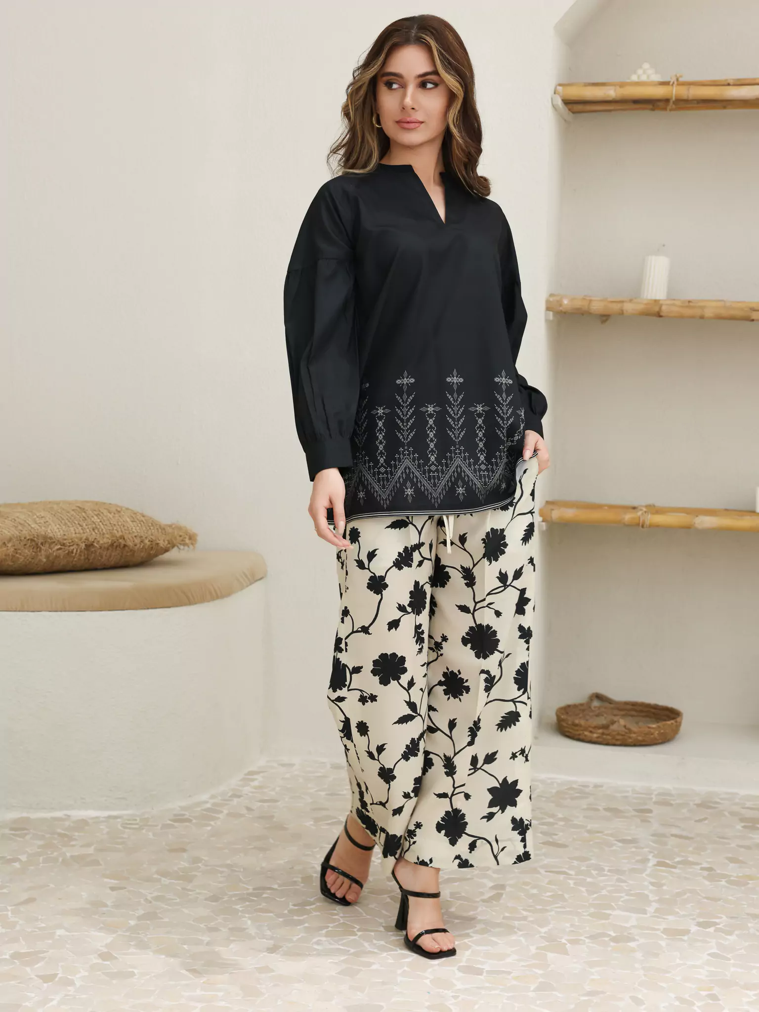 Mareo Stencil Co Ord Set - Image 6
