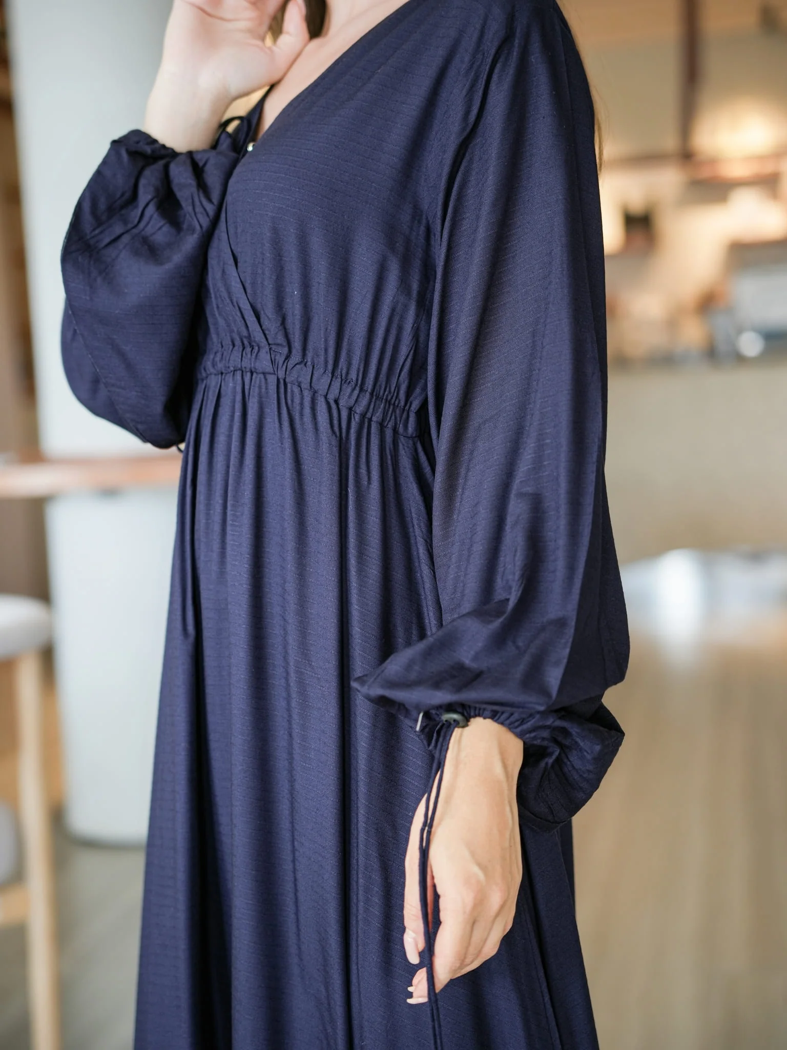 Milaska Blue Long Dress - Image 7