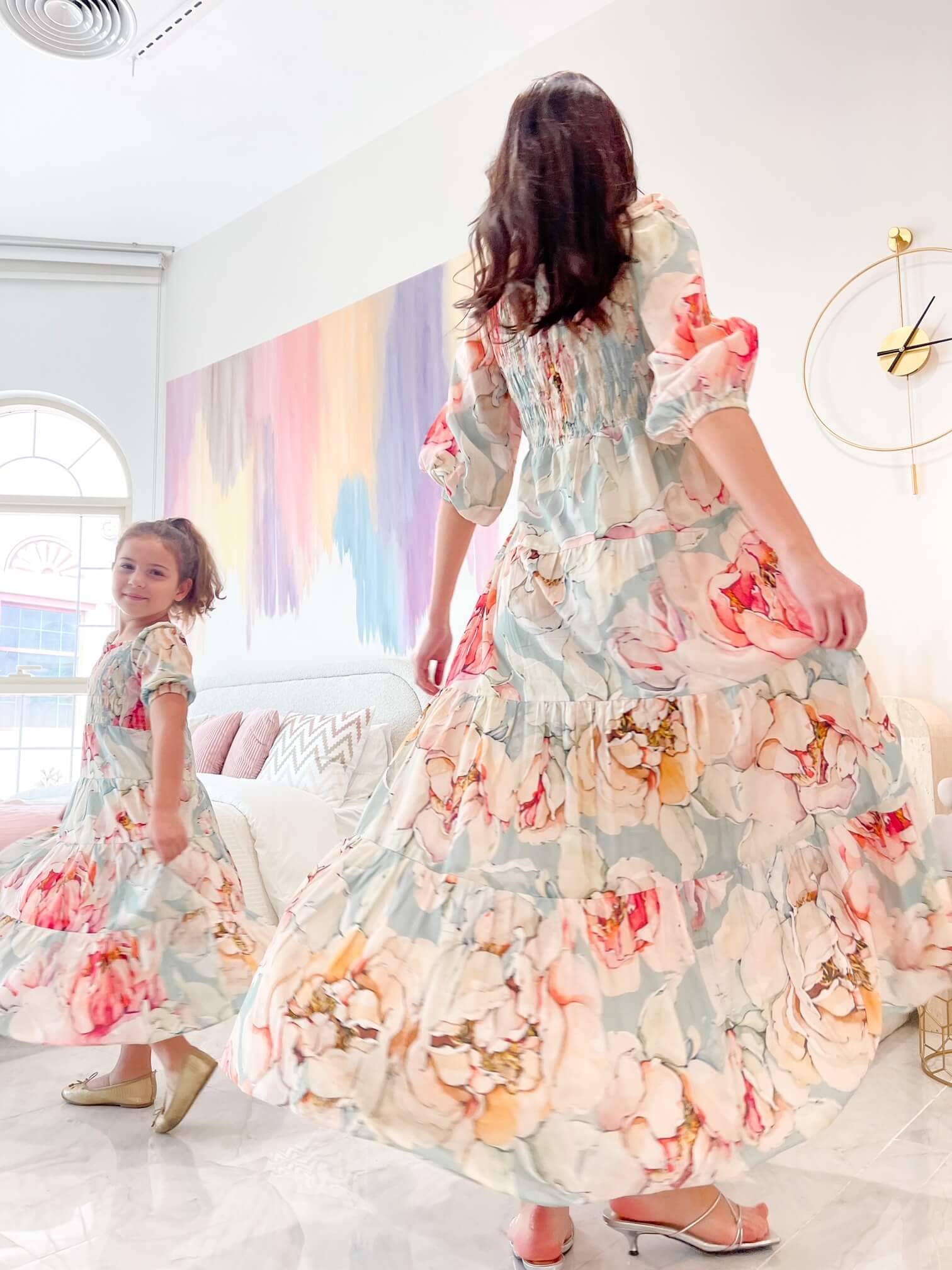 Mini Azure Smock Dress - Image 10