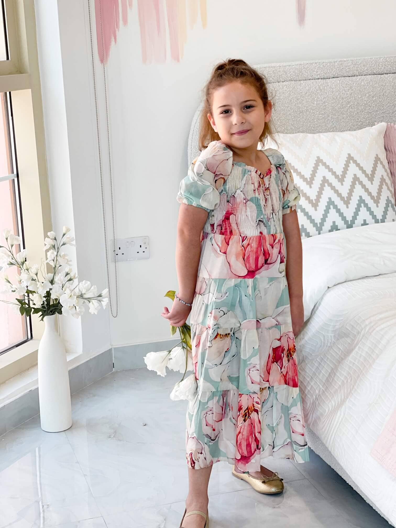 Mini Azure Smock Dress - Image 9