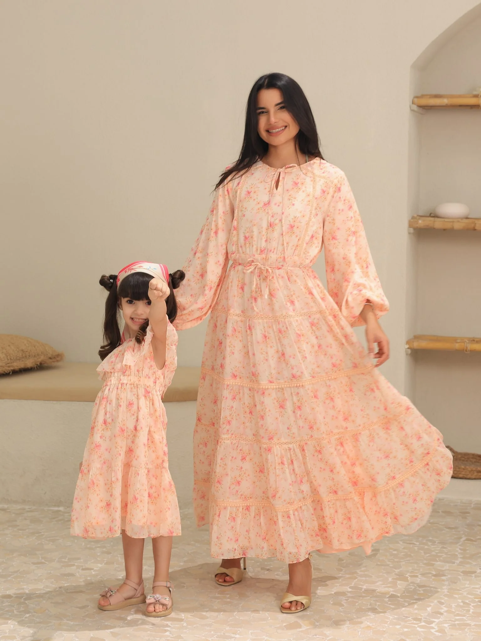 Mini Blushhaven Floral Dress - Image 3