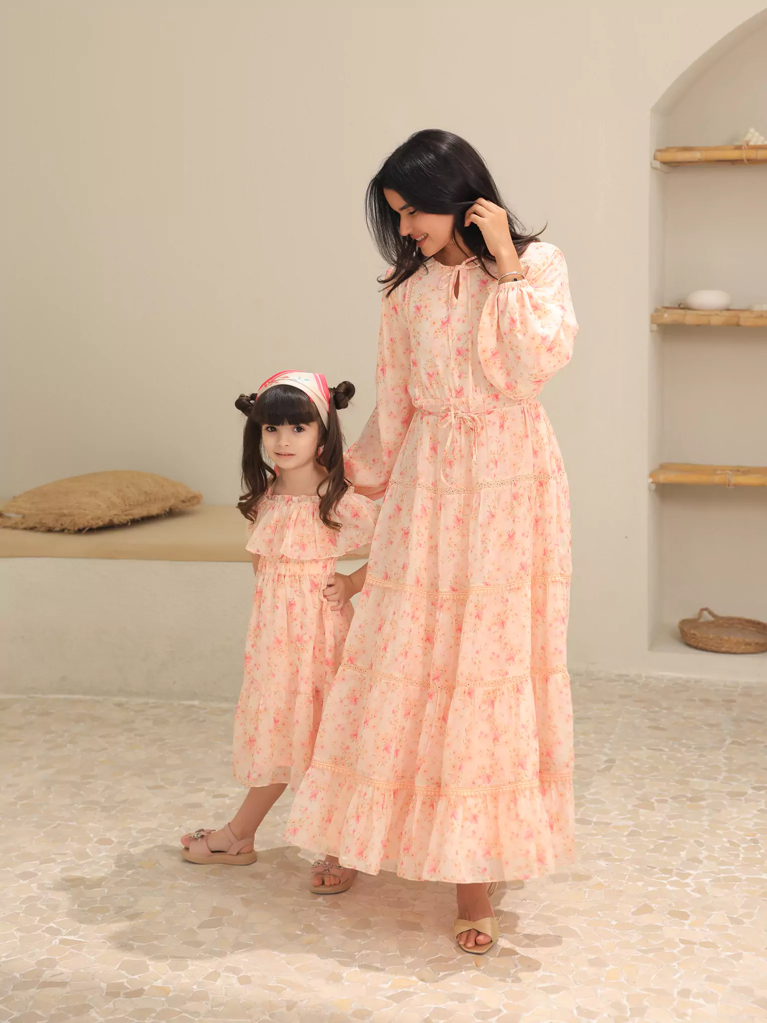 Mini Blushhaven Floral Dress - Image 6