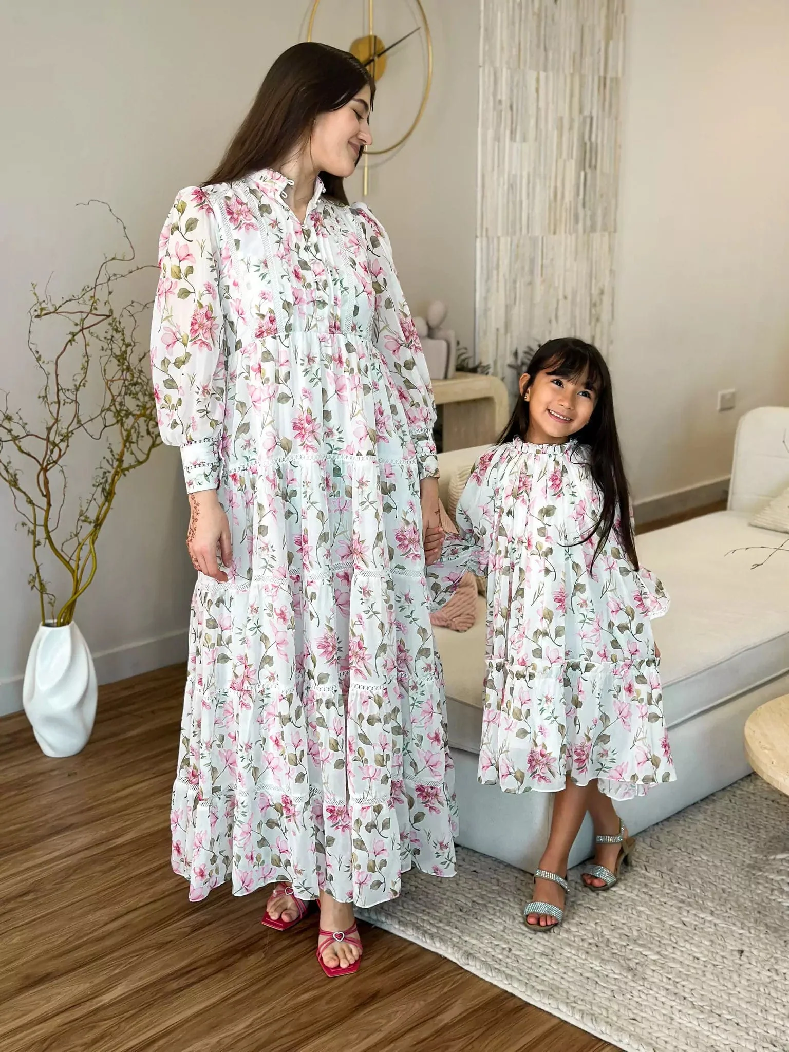 Mini Calla Floral Lace Dress - Image 3