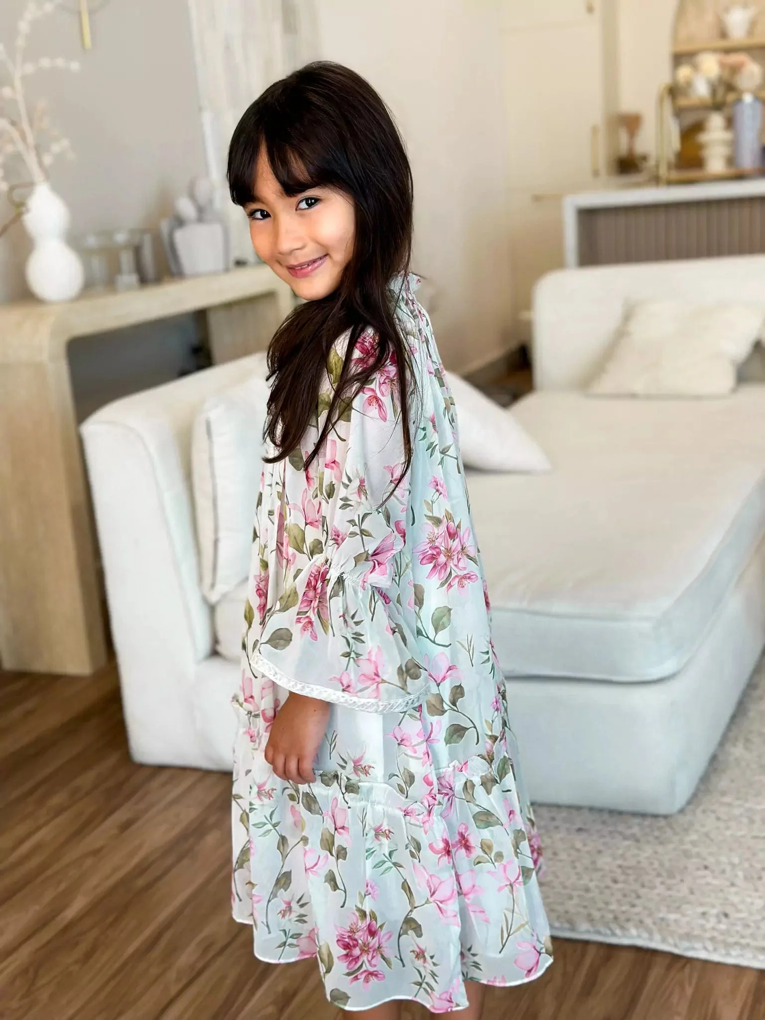 Mini Calla Floral Lace Dress - Image 5