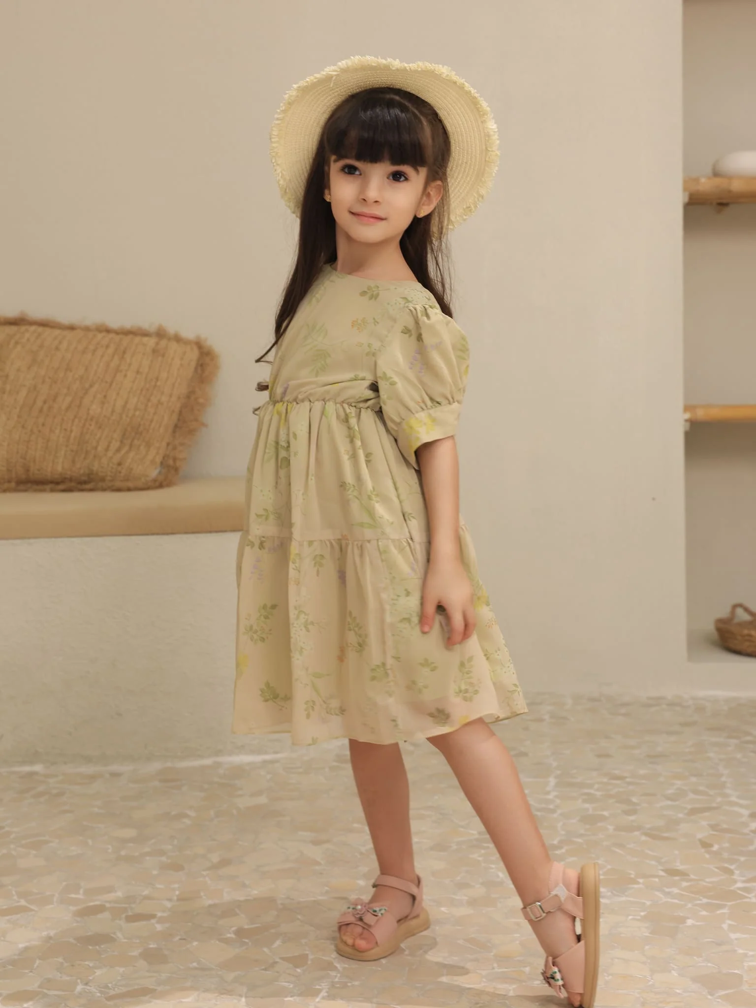 Mini Chloris Dress For Girls - Image 6