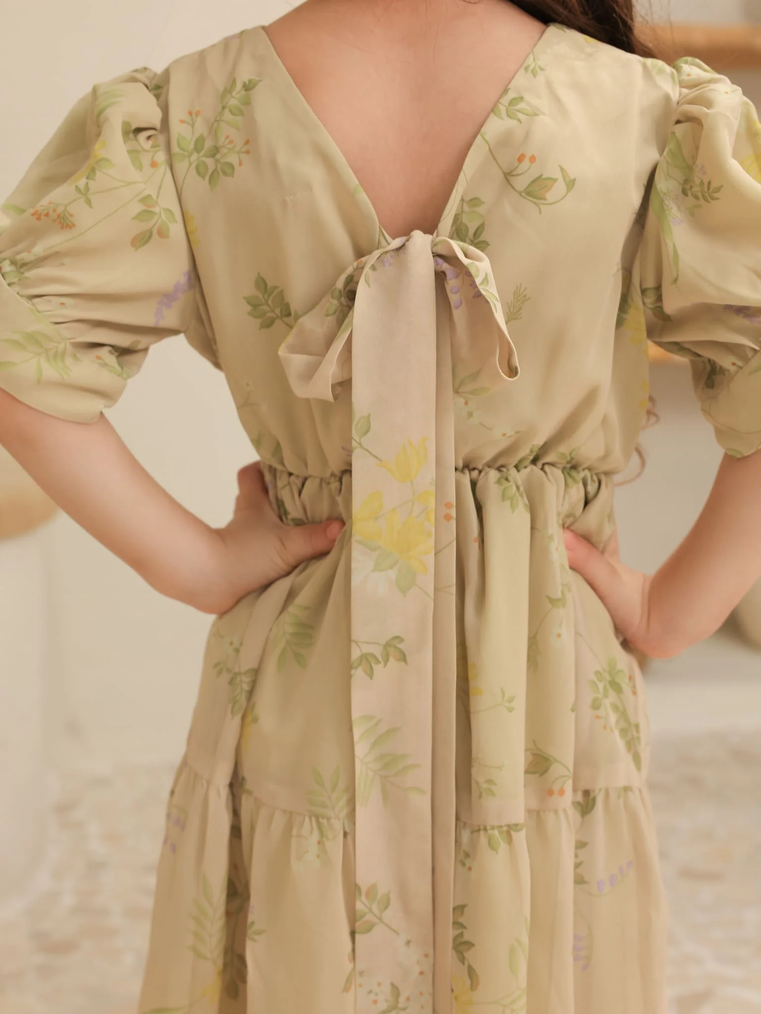 Mini Chloris Dress For Girls - Image 9