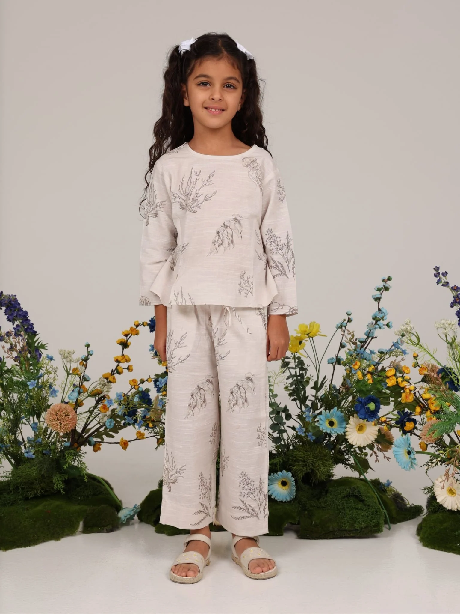 Mini Coralis Co Ord Set For Girls