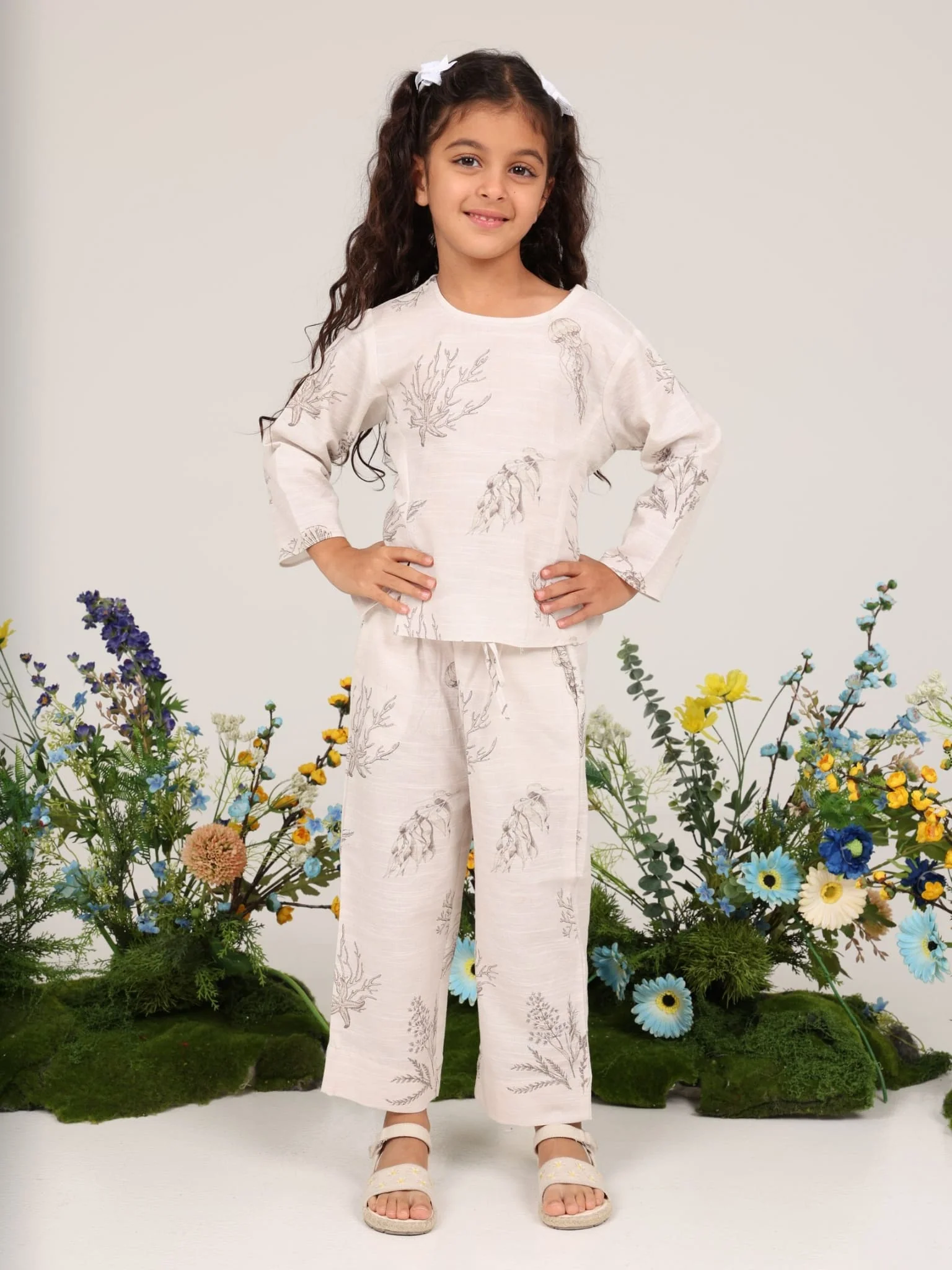 Mini Coralis Co Ord Set For Girls - Image 4