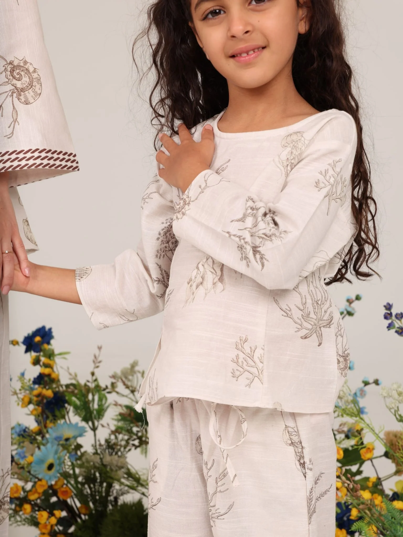 Mini Coralis Co Ord Set For Girls - Image 6