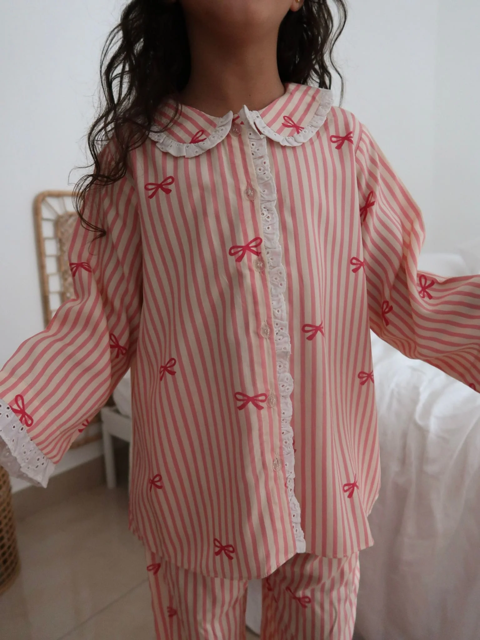 Mini Cushie Bow Lounge Co Ord Set - Image 3