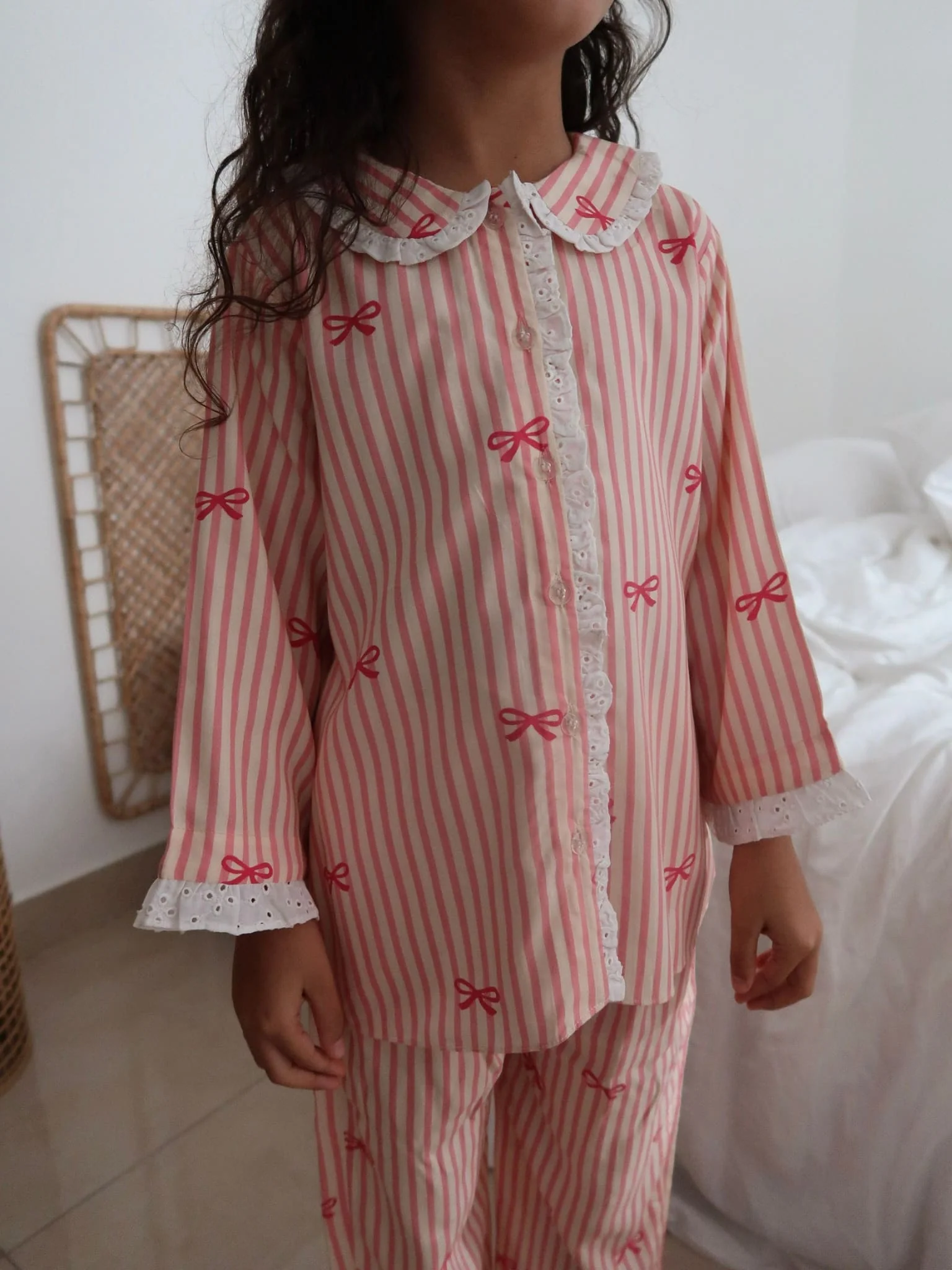 Mini Cushie Bow Lounge Co Ord Set - Image 6