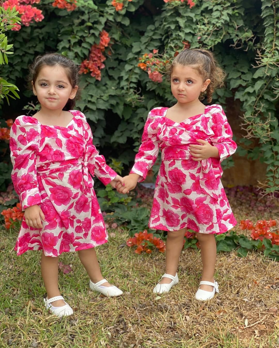 Mini Flora In Cotton Dress - Image 5