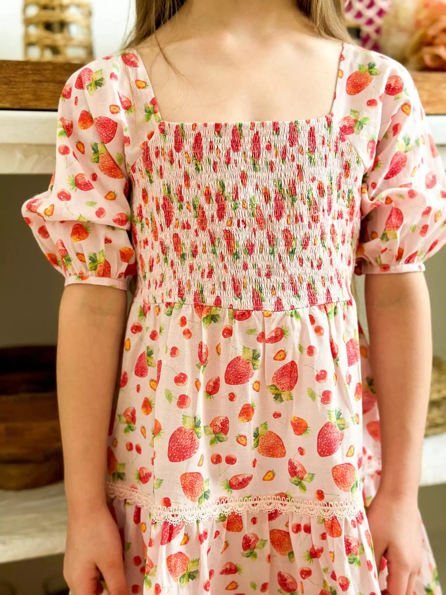 Mini Fragaria Strawberry Dress - Image 2