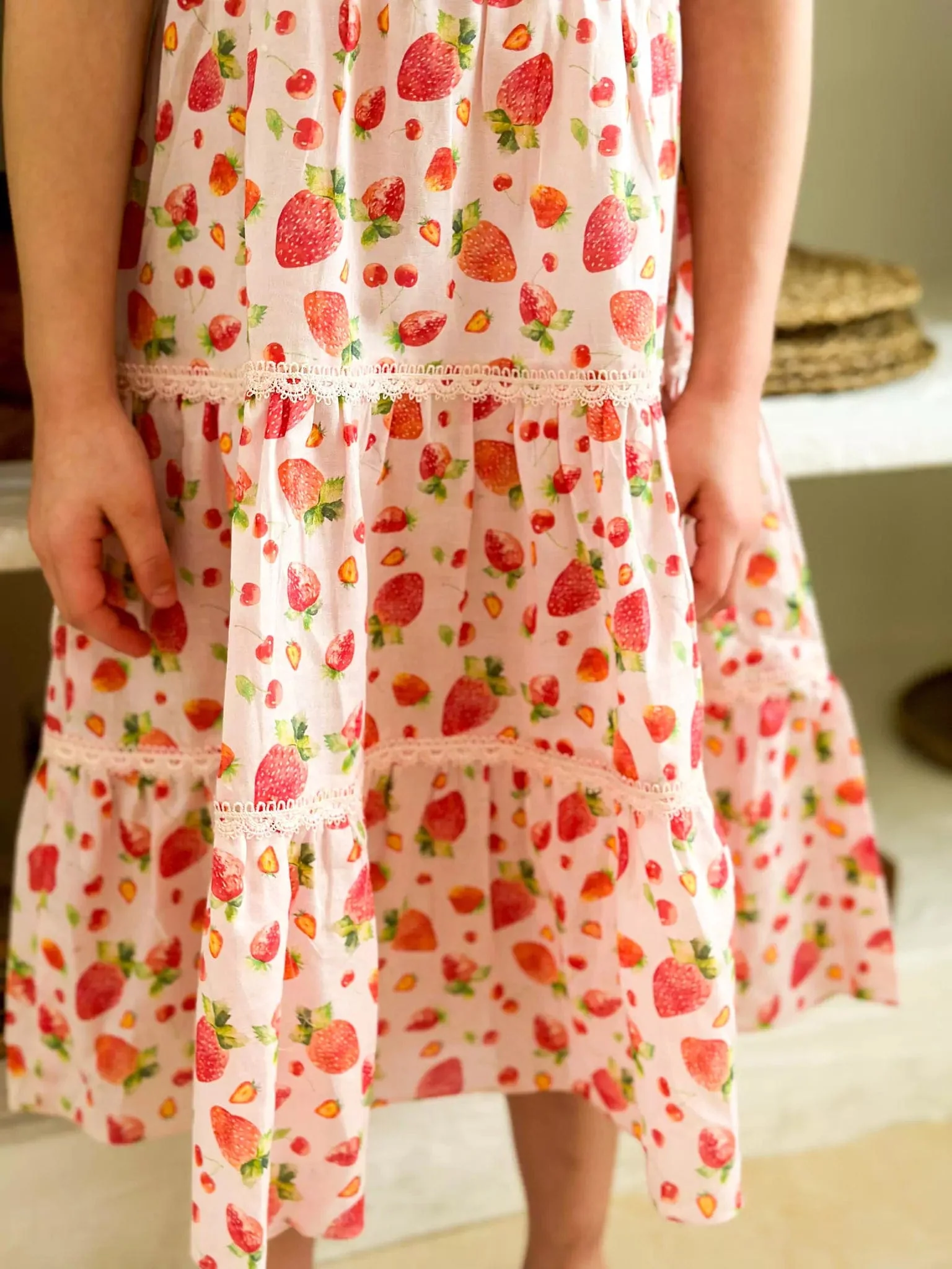 Mini Fragaria Strawberry Dress - Image 3