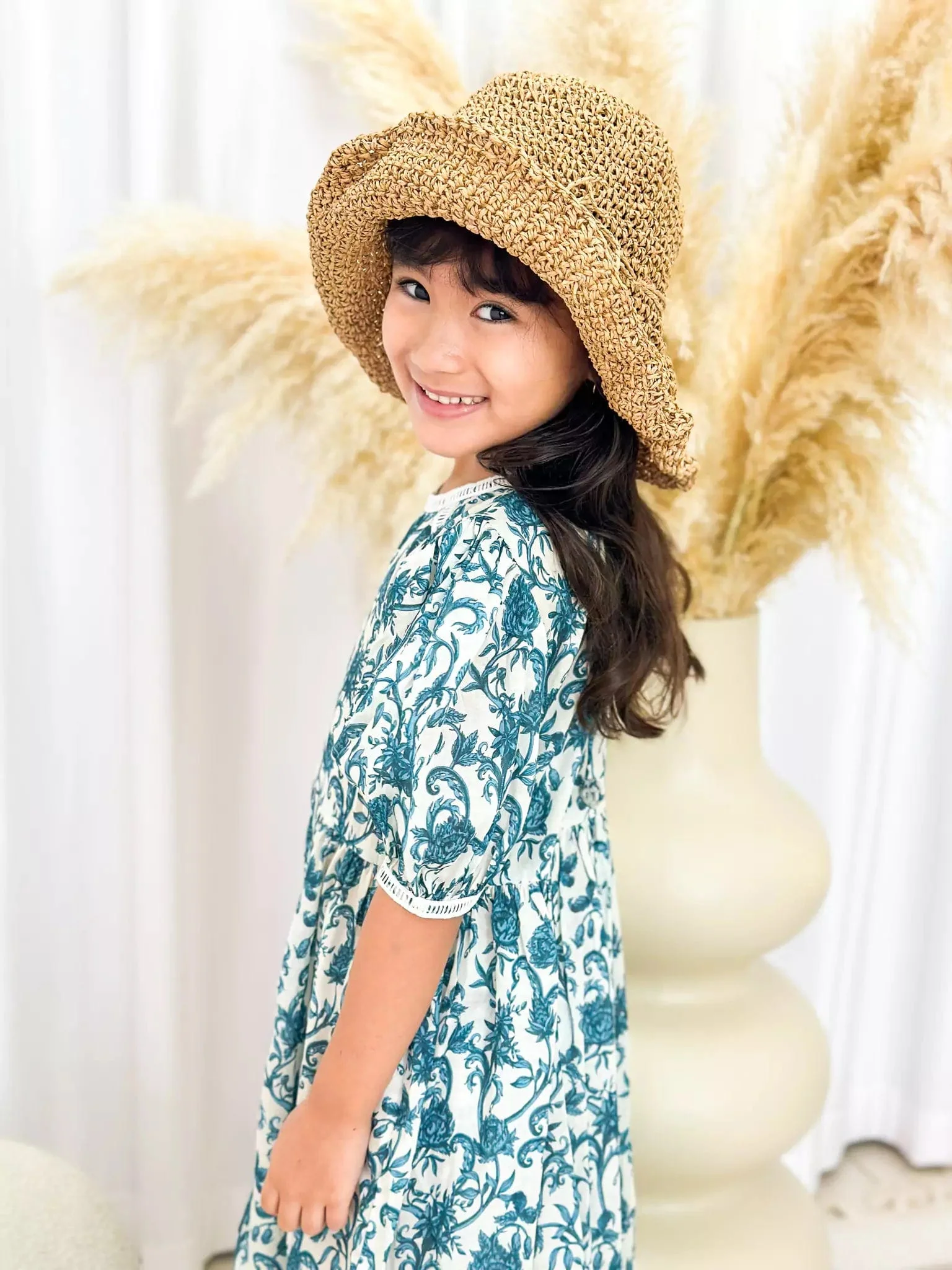 Mini French Flora Lace Long Dress - Image 6