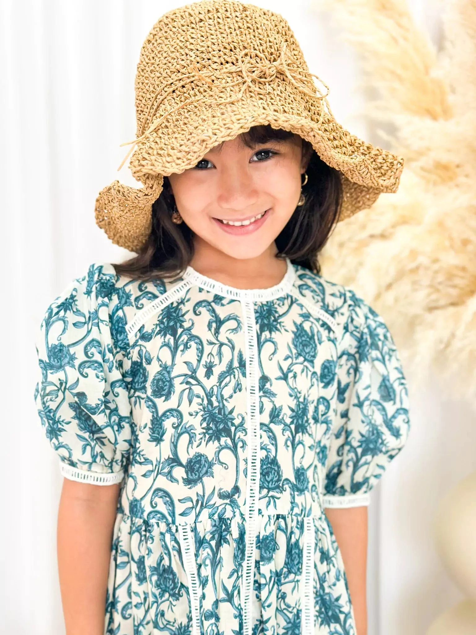 Mini French Flora Lace Long Dress - Image 8