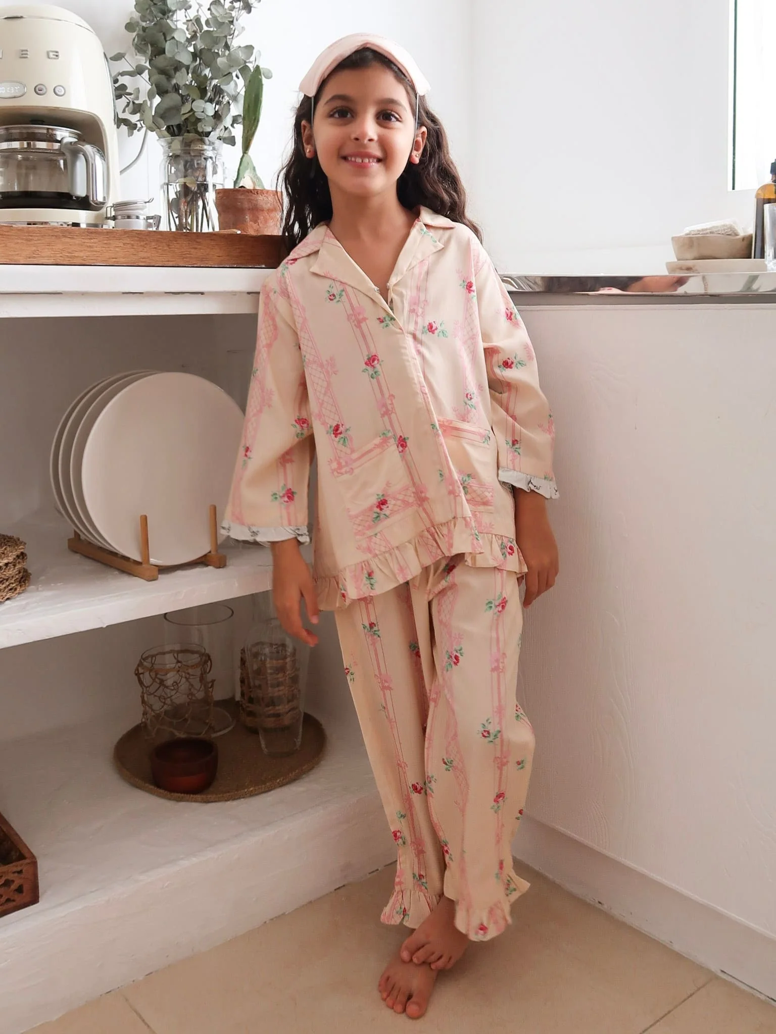 Mini Rossbee Frill Lounge Co Ord Set For Girls