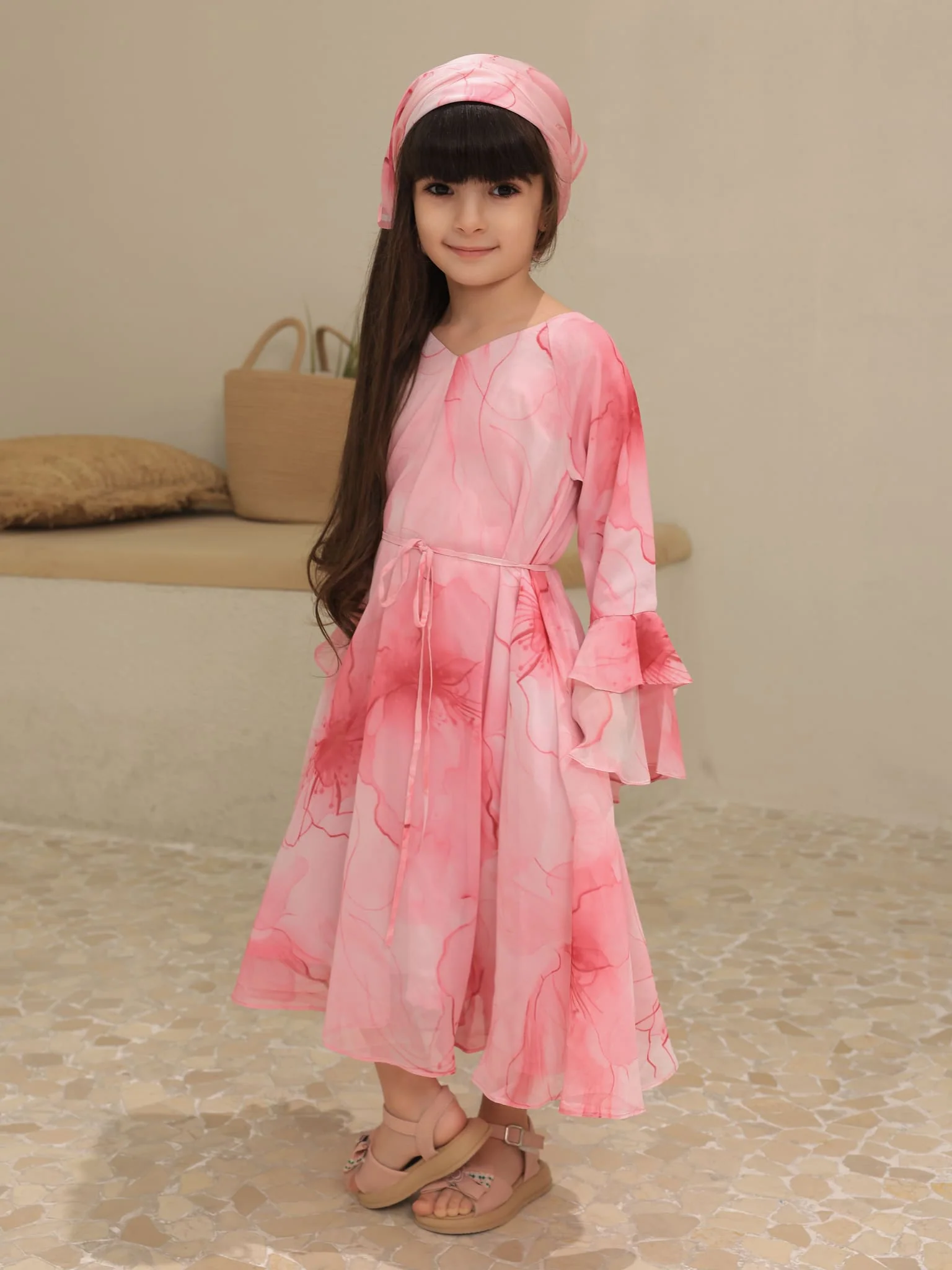 Mini Sakura Mist Pink Dress
