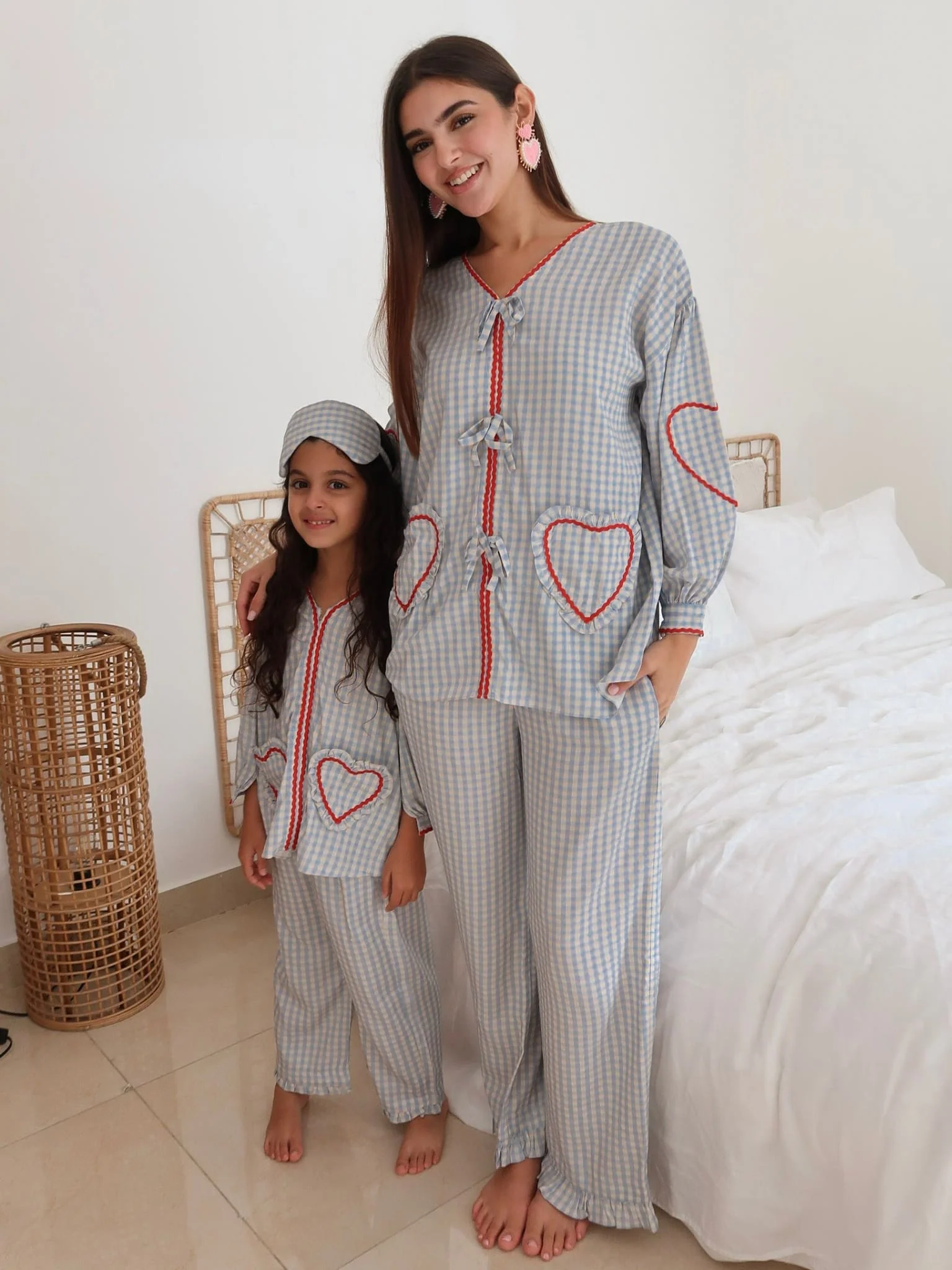 Mini Soffie Sky Blue Lounge Co Ord Set - Image 4